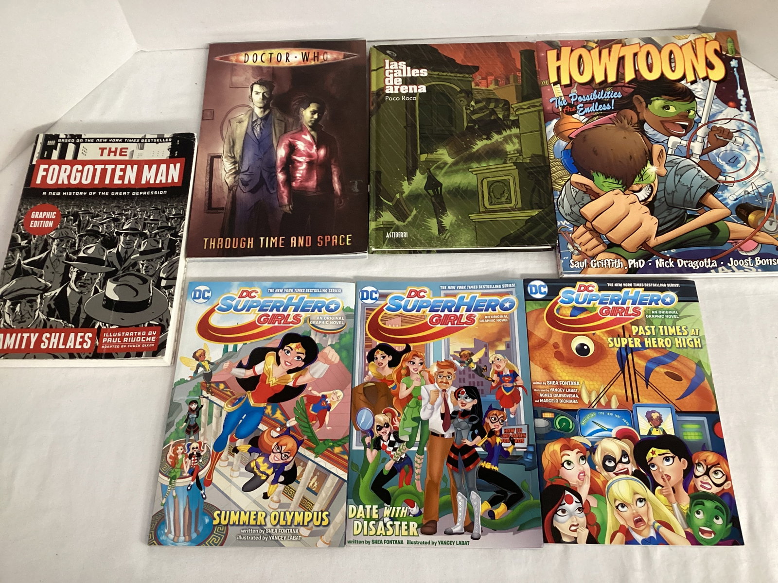 Graphic Novels: see all photos for titles