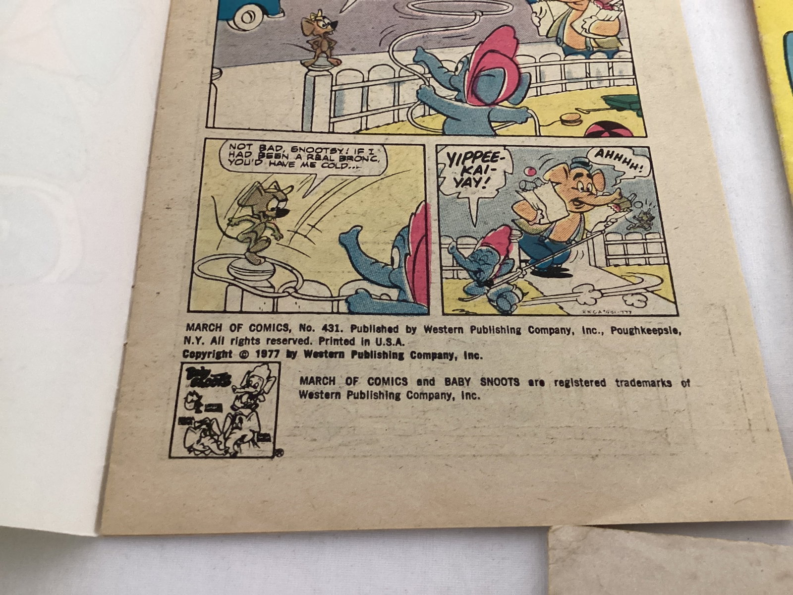 Five March of Comics Vintage Small Comic Books - 3