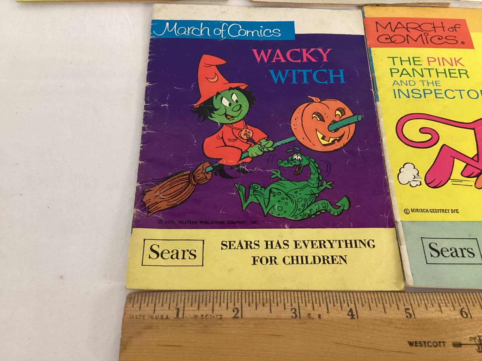 Five March of Comics Vintage Small Comic Books - 4