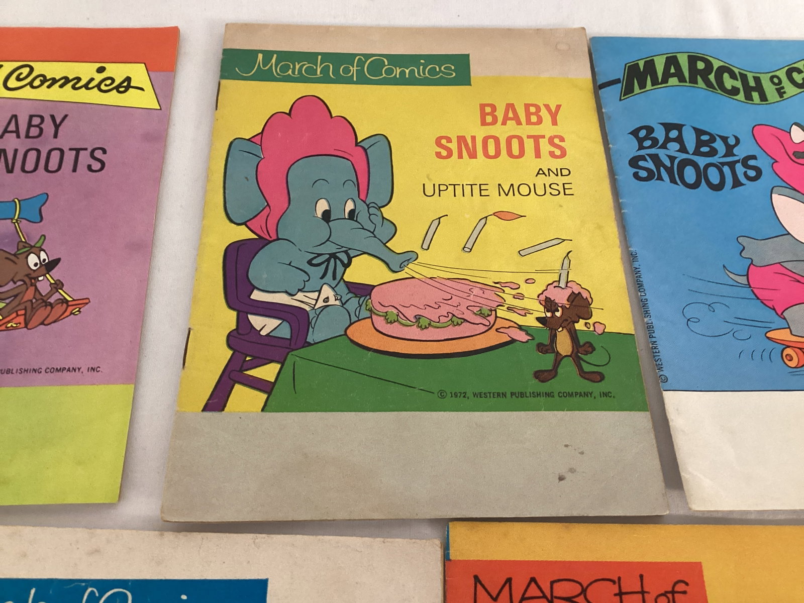 Five March of Comics Vintage Small Comic Books - 6