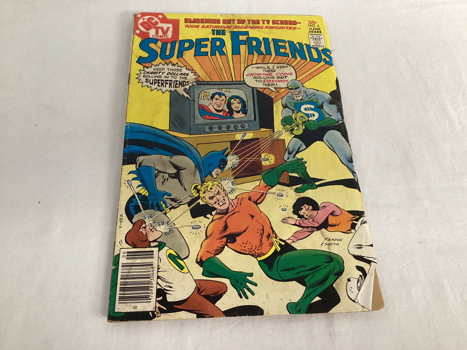 Masters of the Universe Book, Spider-Man Book & Record, Super Friends Comic Book - 8