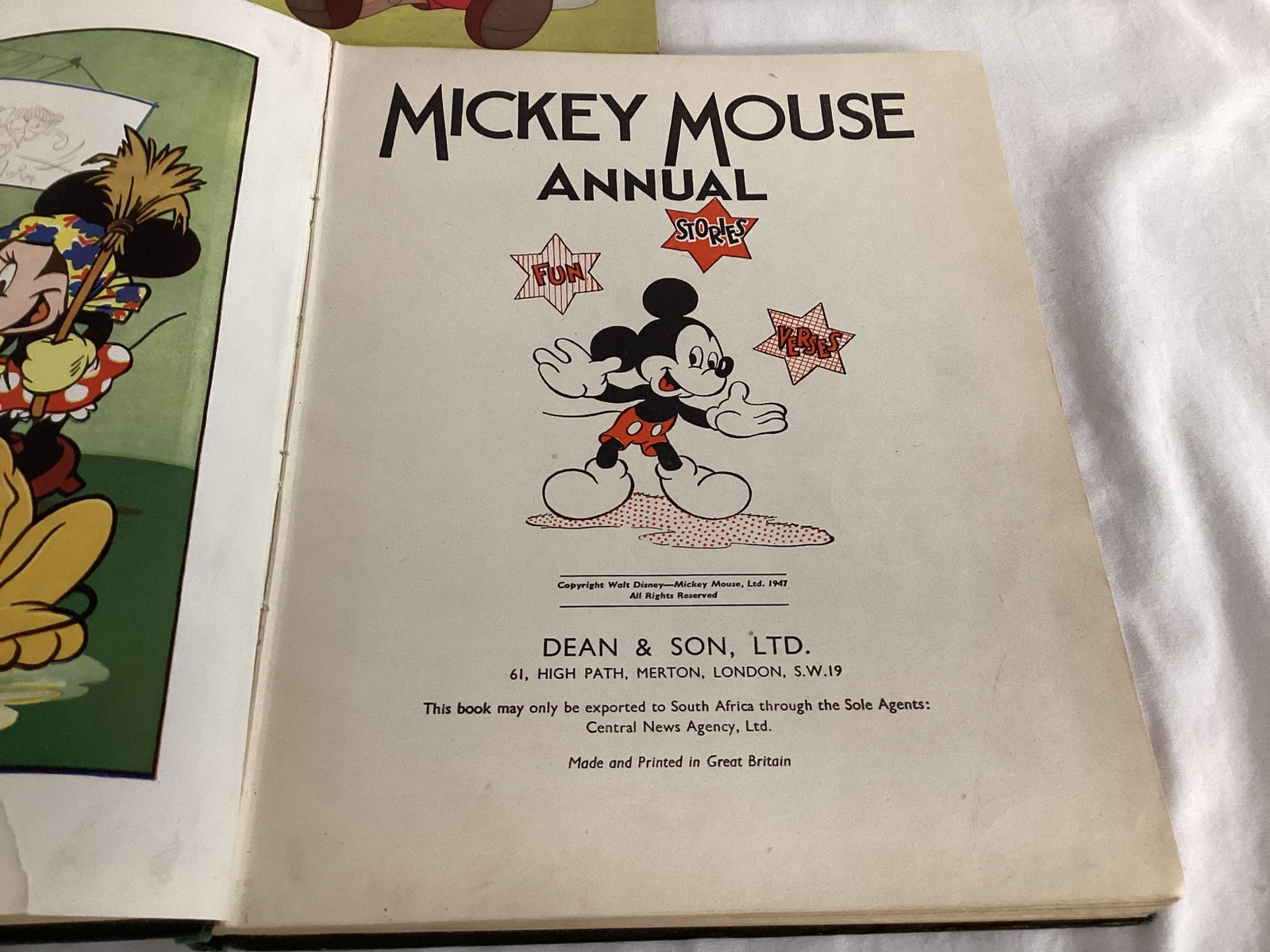 Disney Books, Book & Record, Quarter Press Collection - 3