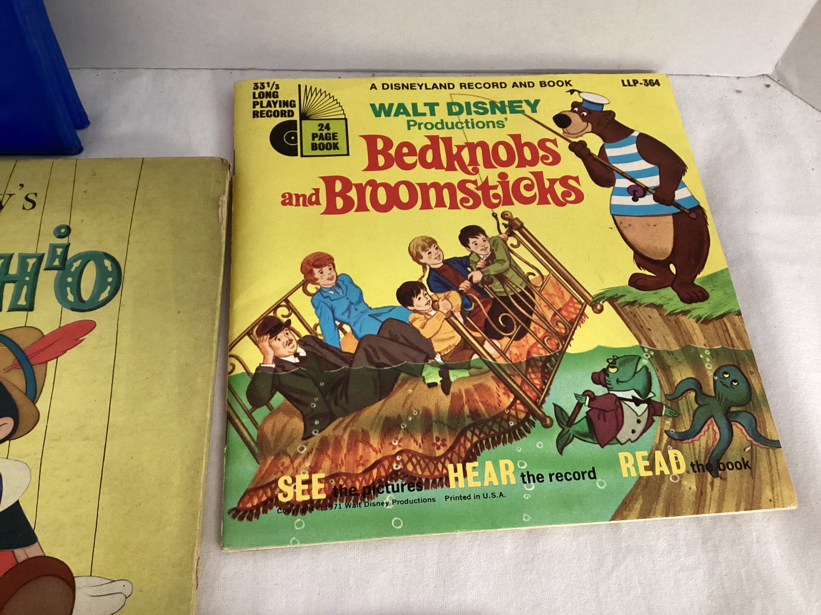 Disney Books, Book & Record, Quarter Press Collection - 7