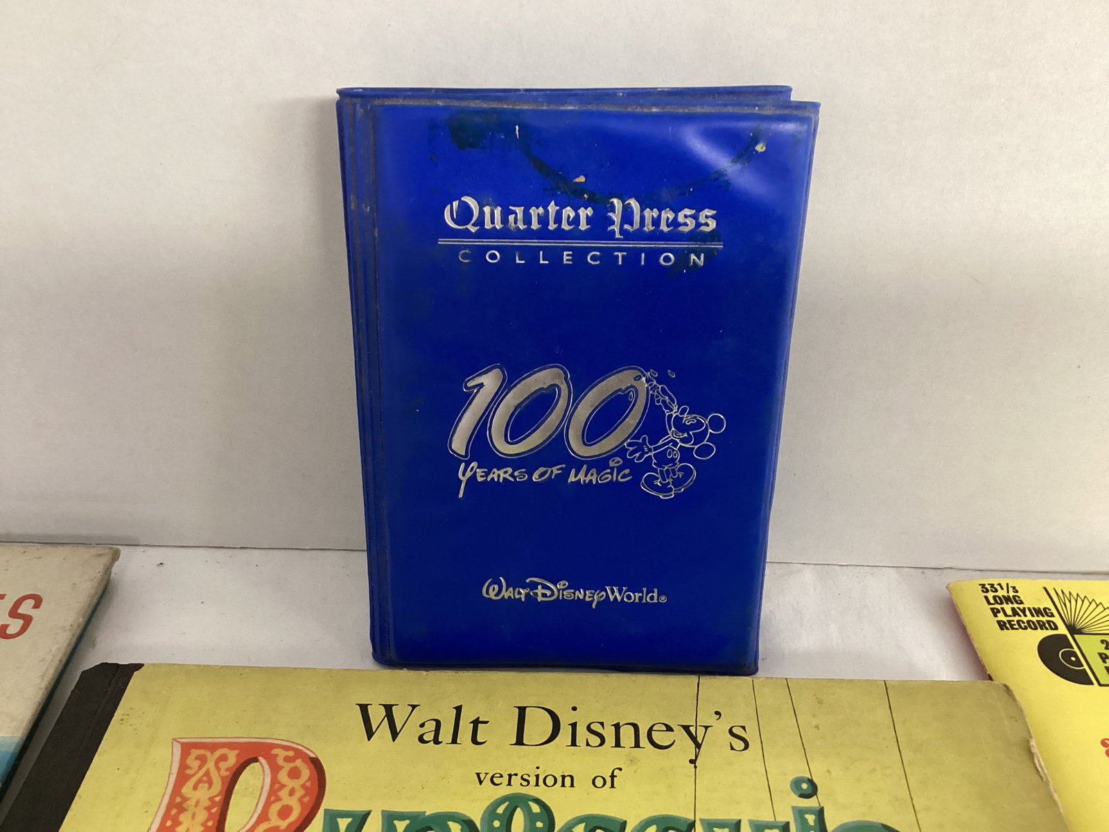 Disney Books, Book & Record, Quarter Press Collection - 8