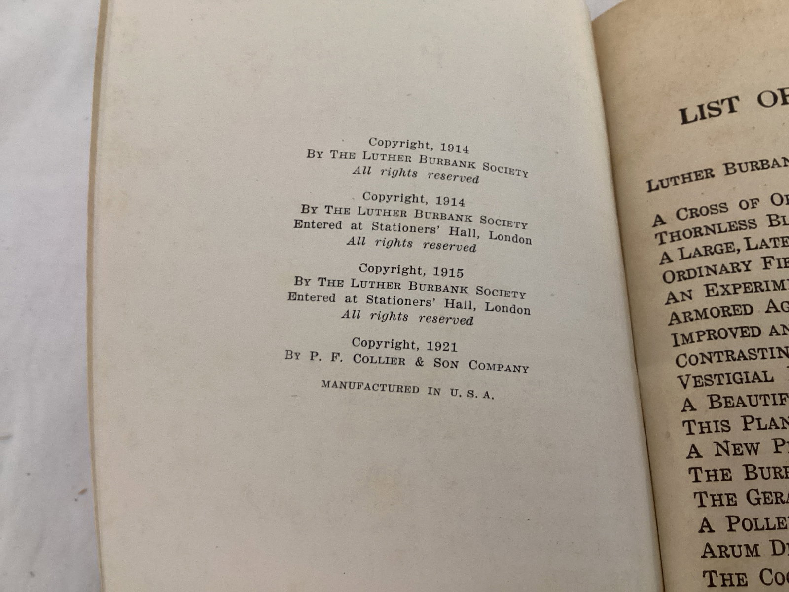 Eight Volume Set of How Plants are Trained to Work for Man by Luther Burbank - 7