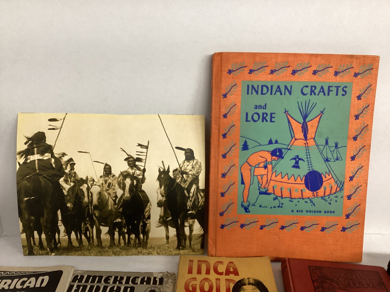 Native American Books and Photo - 2
