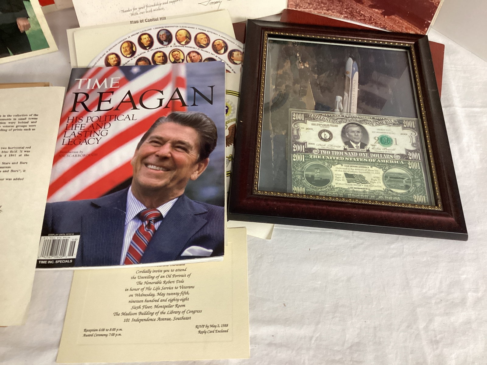 United States and Presidential Memorabilia - 2