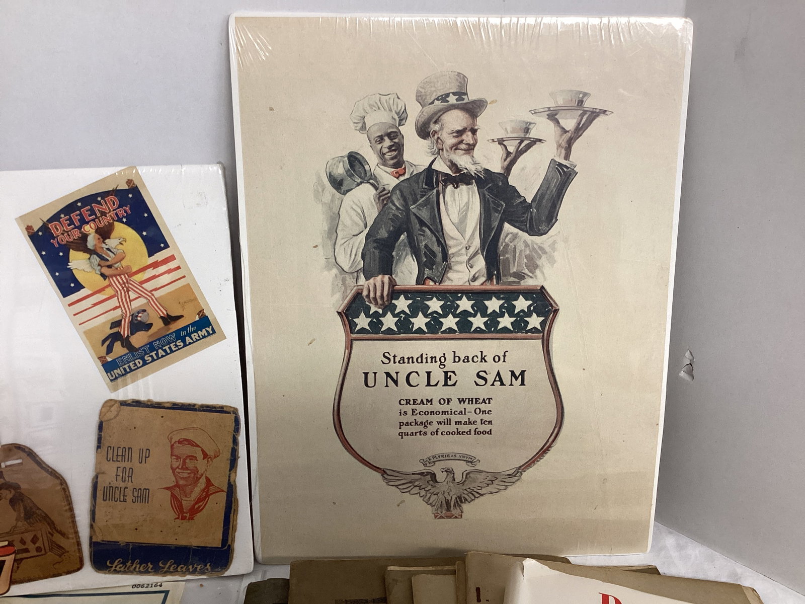 Military and Patriotic Advertisements, Magazines, Pamphlets, and More - 2