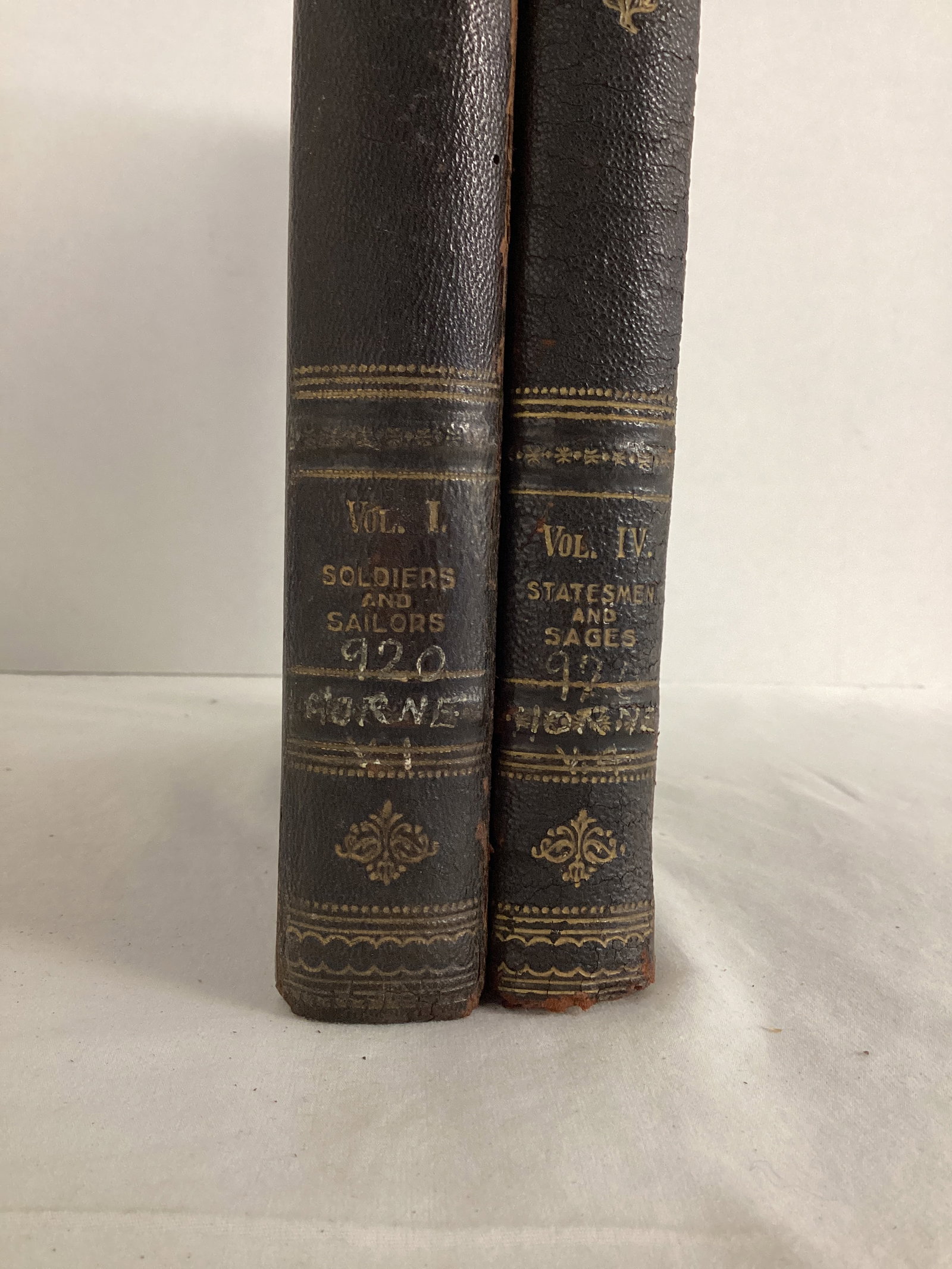 Volumes One and Four of Great Men and Famous Women - 2