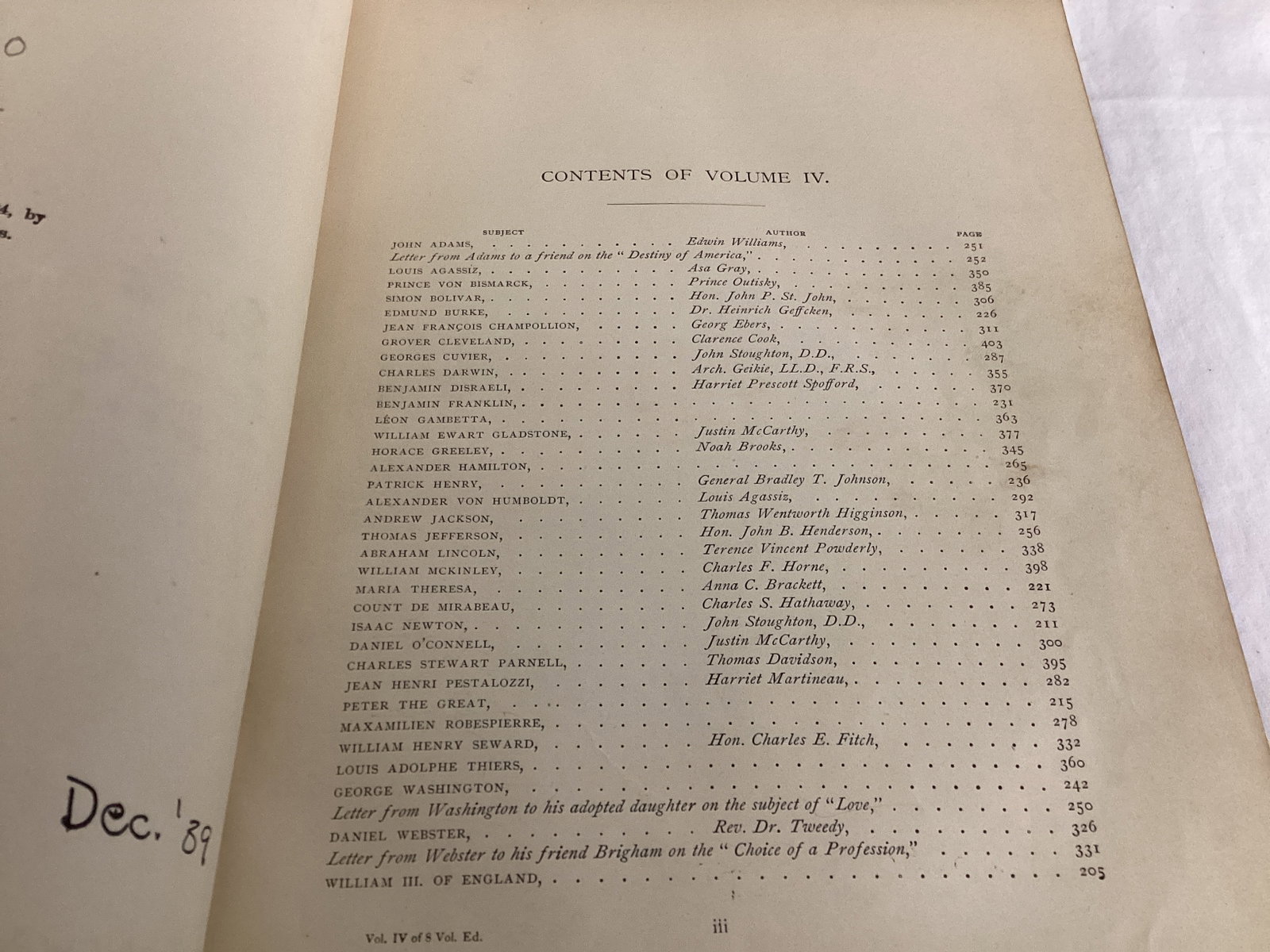 Volumes One and Four of Great Men and Famous Women - 9