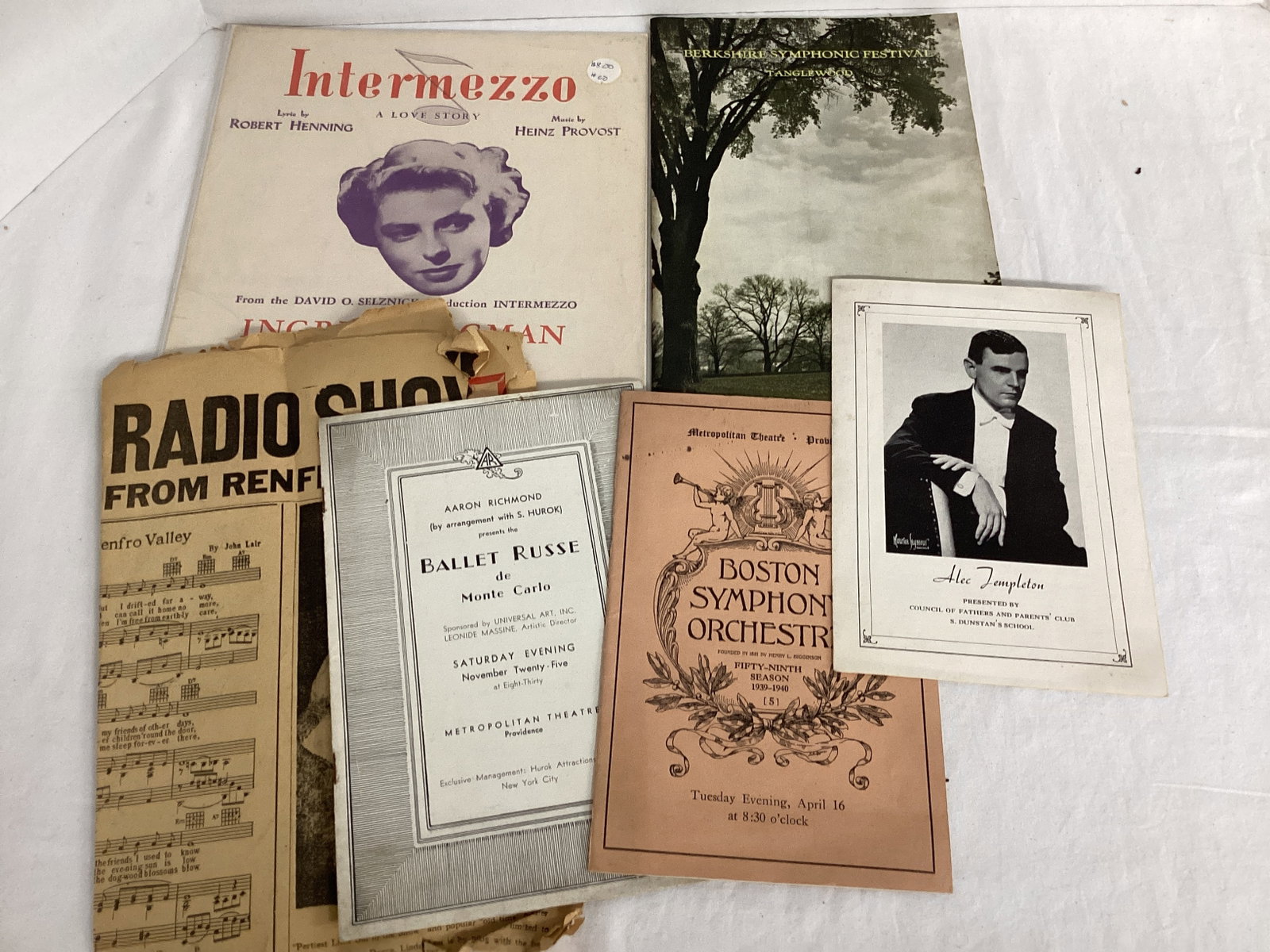Musical and Symphony Programs - 4
