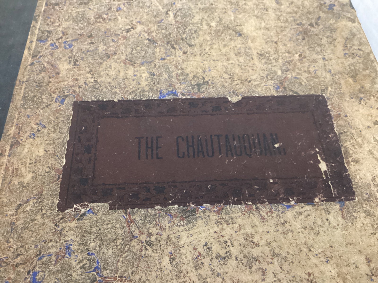 1881 - 1882 The Chautauquan Magazines in a Book - 2