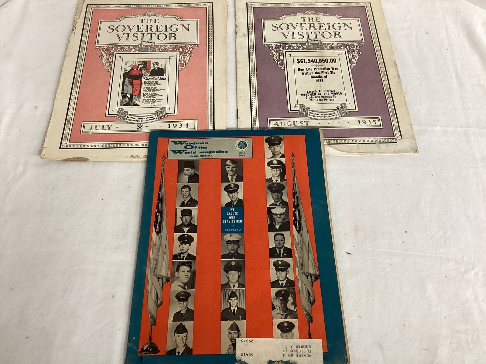 The Sovereign Visitor and Other Woodmen of the World Magazines - 4
