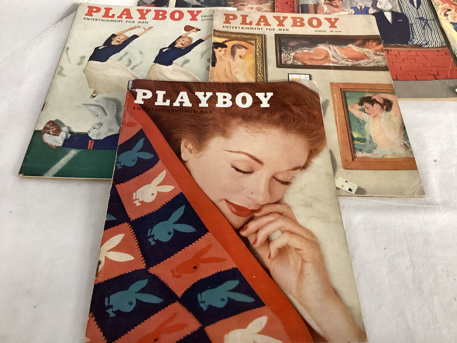 1955 and 1956 Playboy Magazines - 4