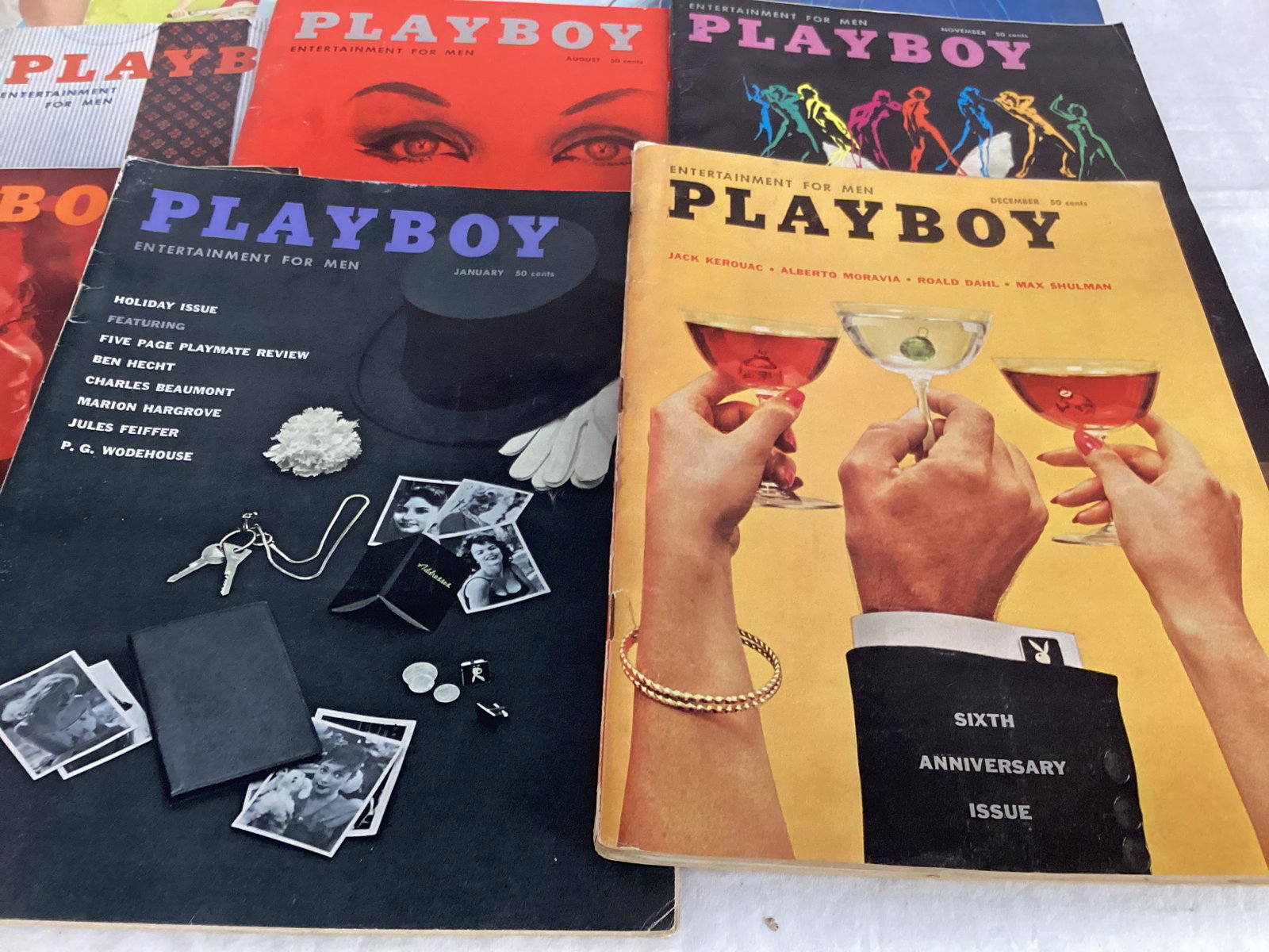 1958 and 1959 Playboy Magazines - 2