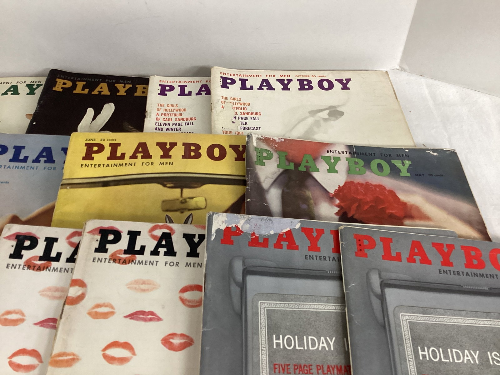 1960 Playboy Magazines - 5