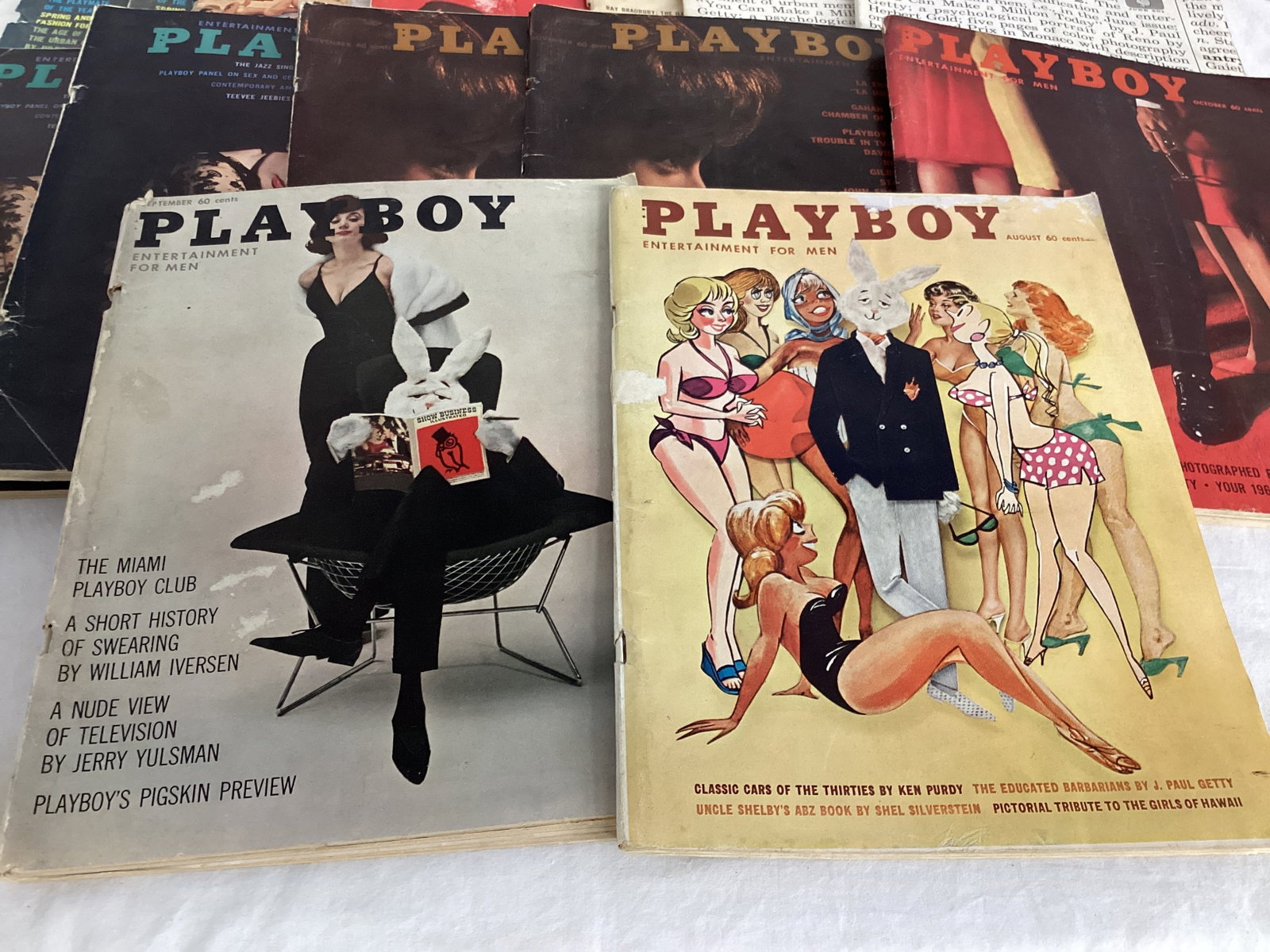 1961 Playboy Magazines - 2