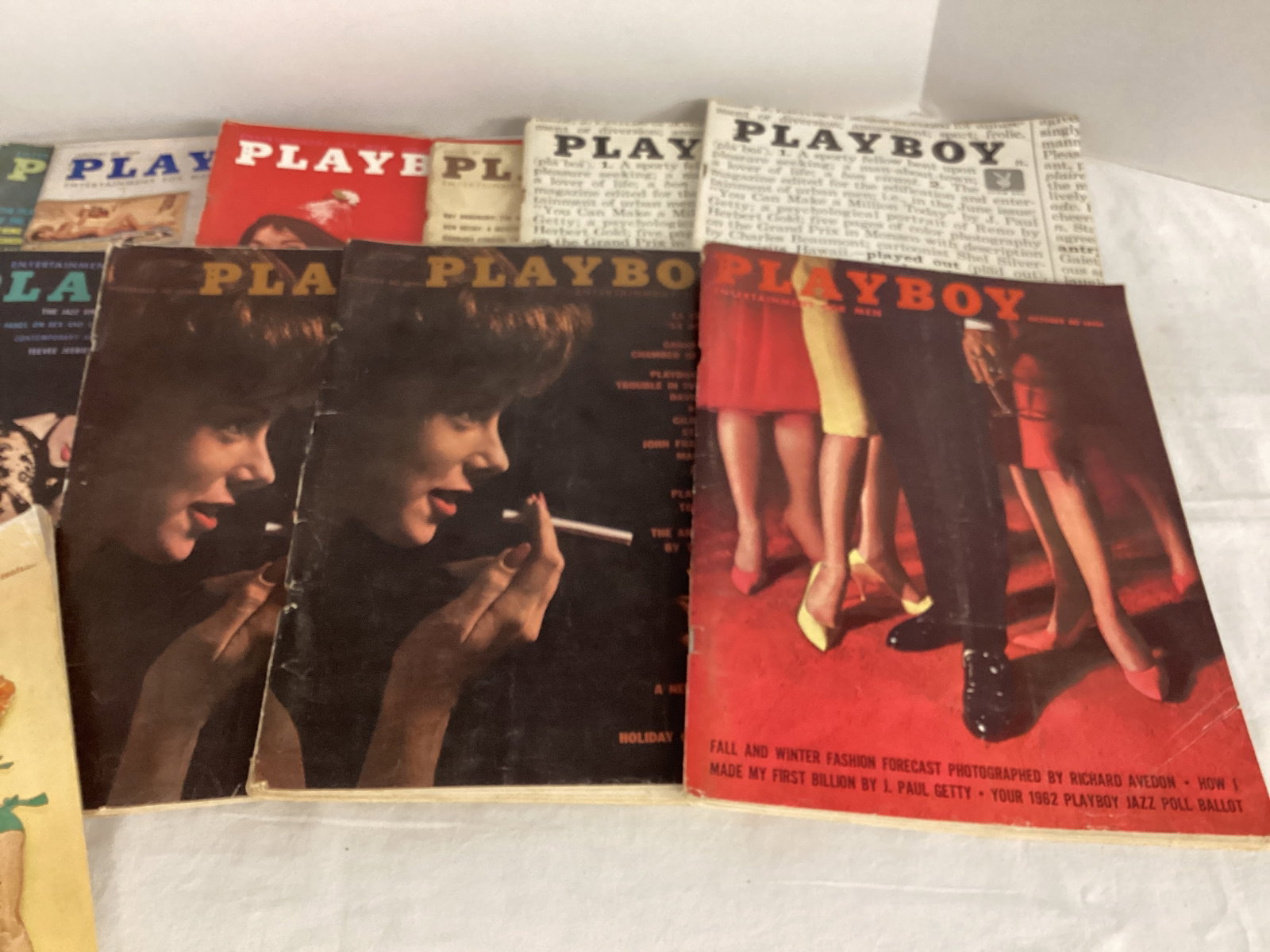 1961 Playboy Magazines - 3