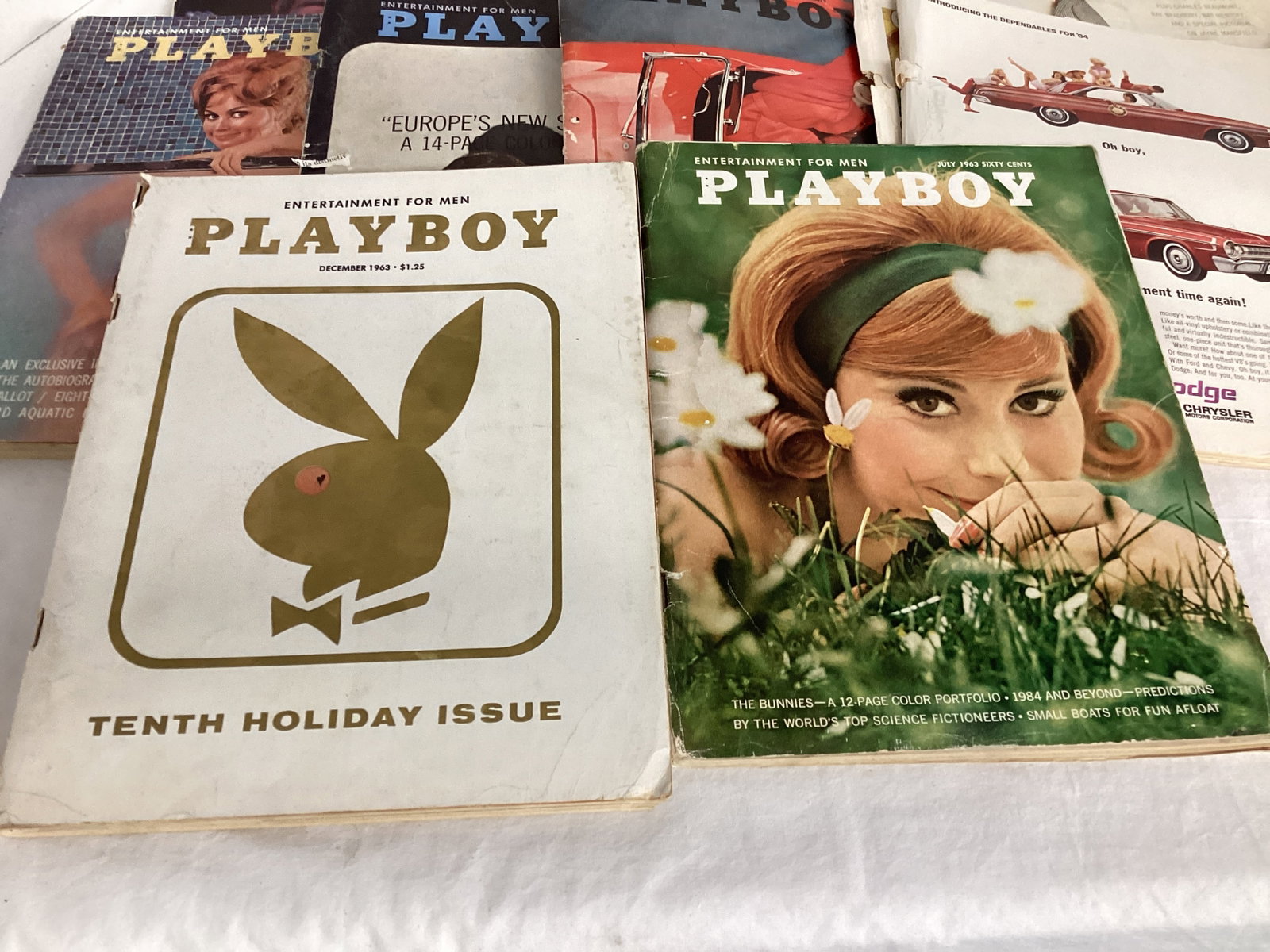 1963 Playboy Magazines - 2