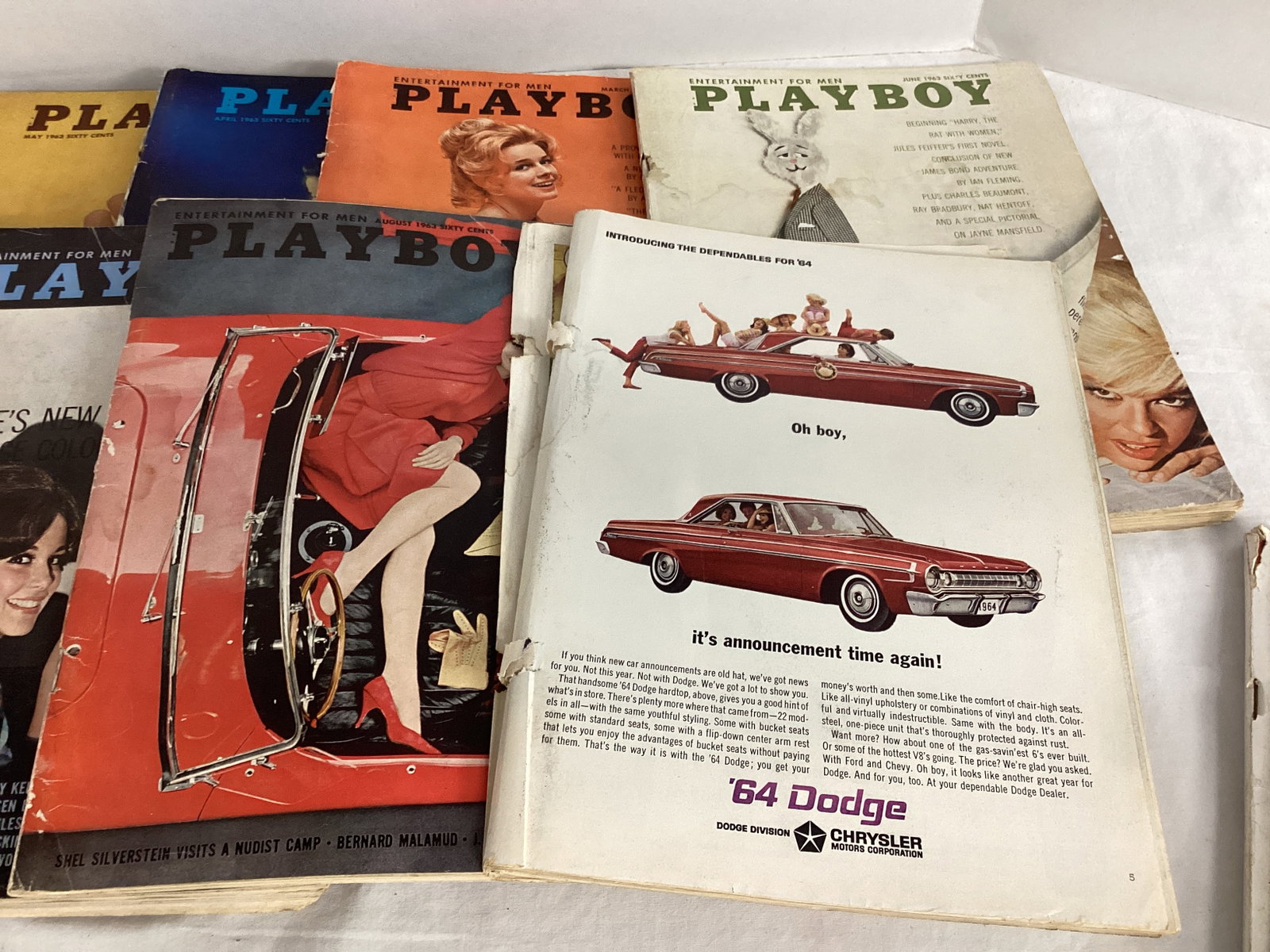 1963 Playboy Magazines - 4