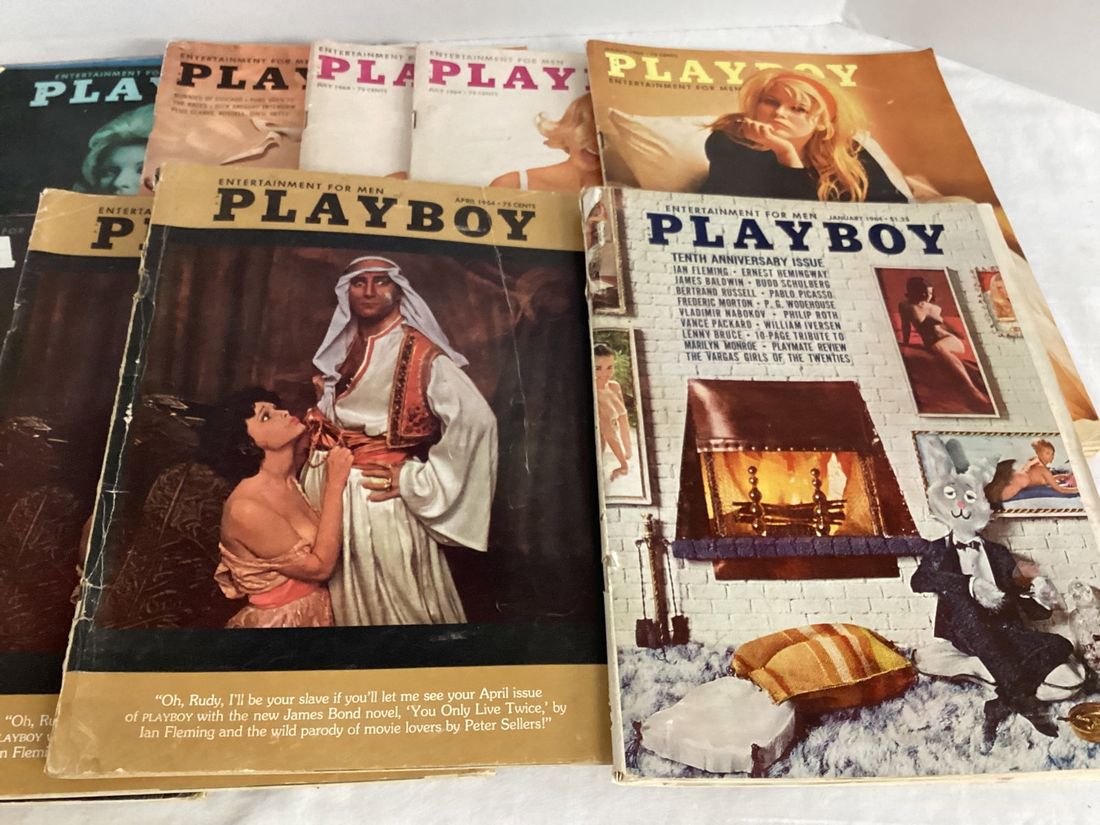 1964 Playboy Magazines - 3