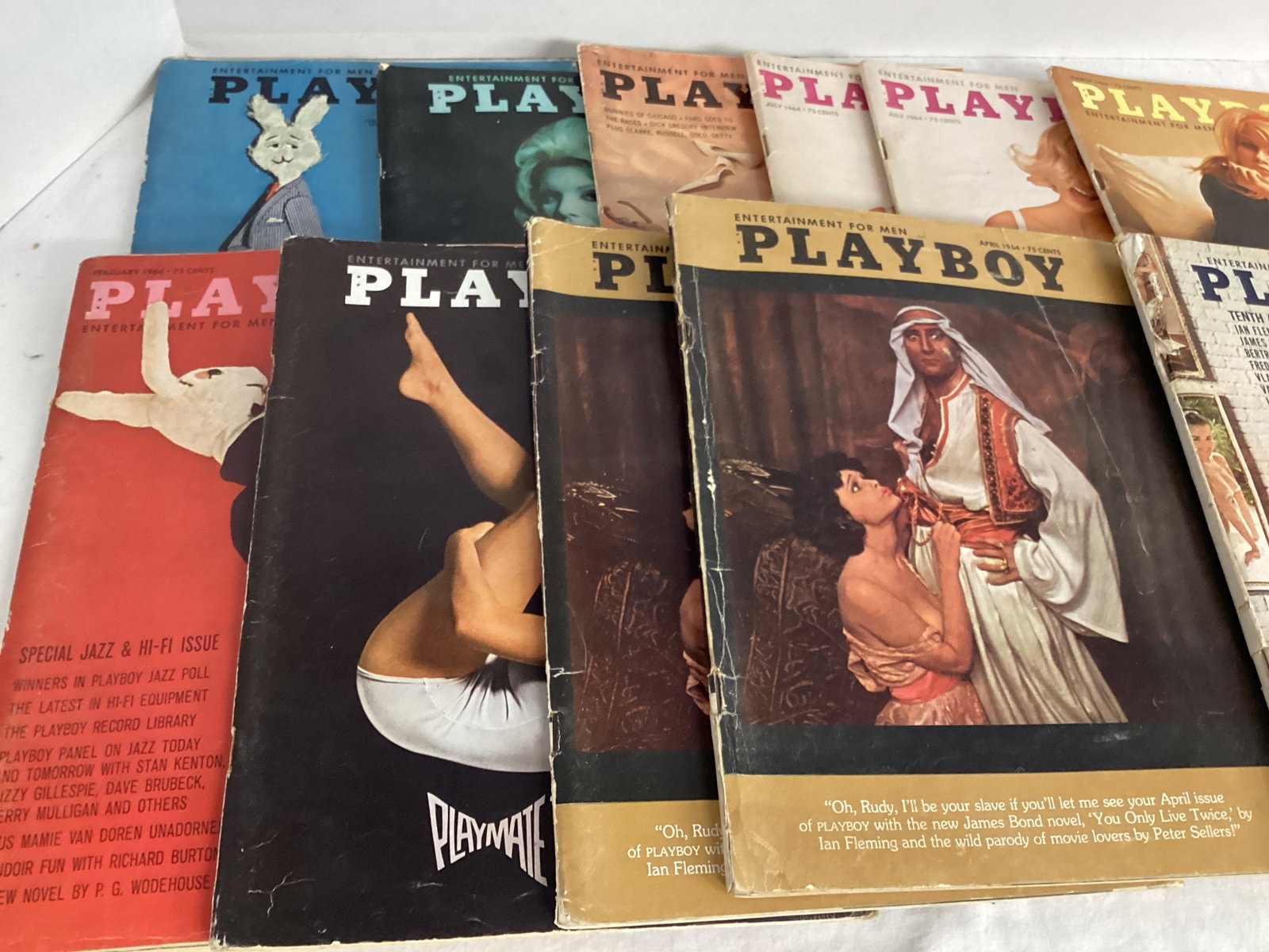 1964 Playboy Magazines - 4