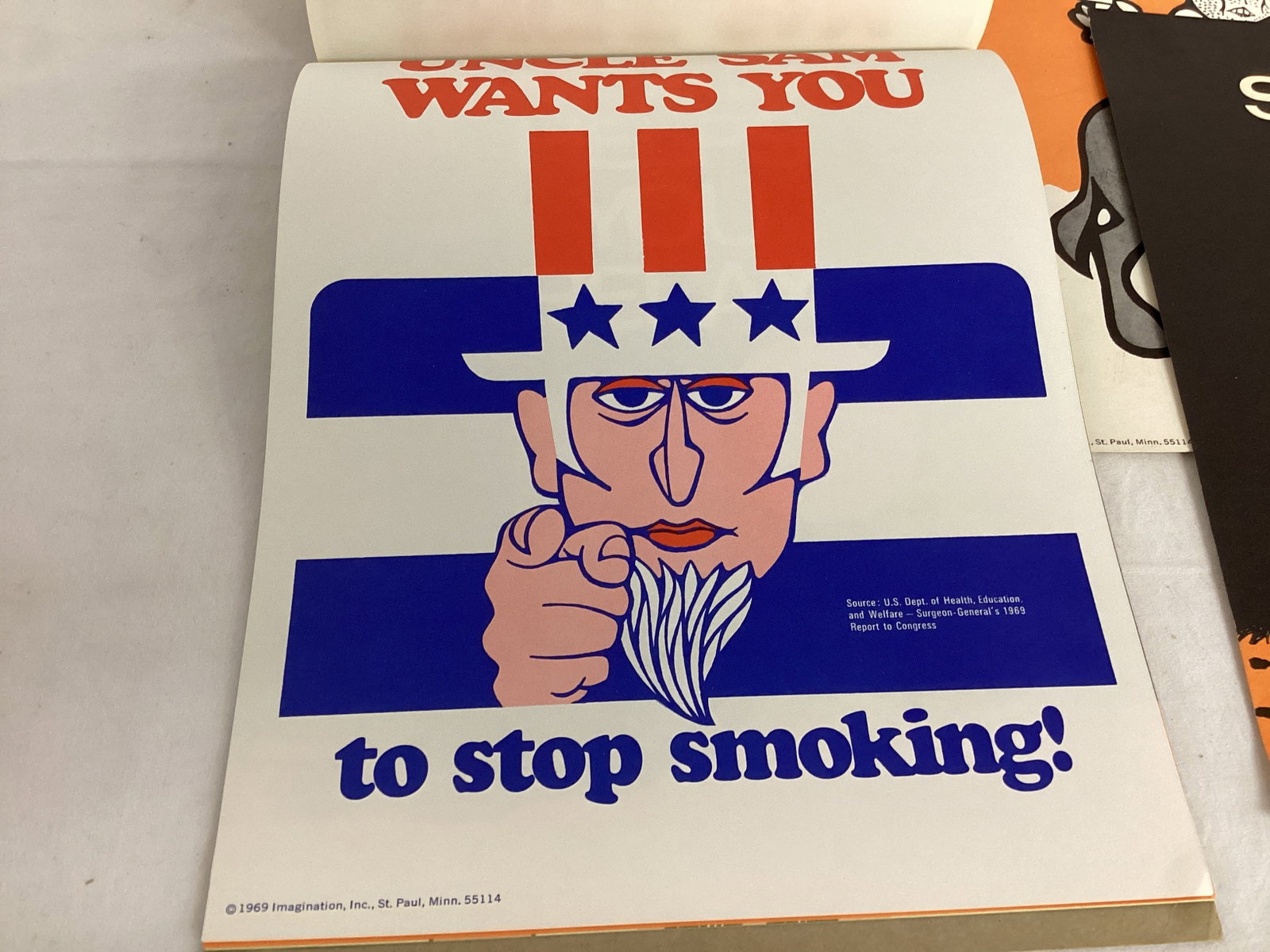 1969 Posterpad Humorous Anti-Smoking Posters - 6