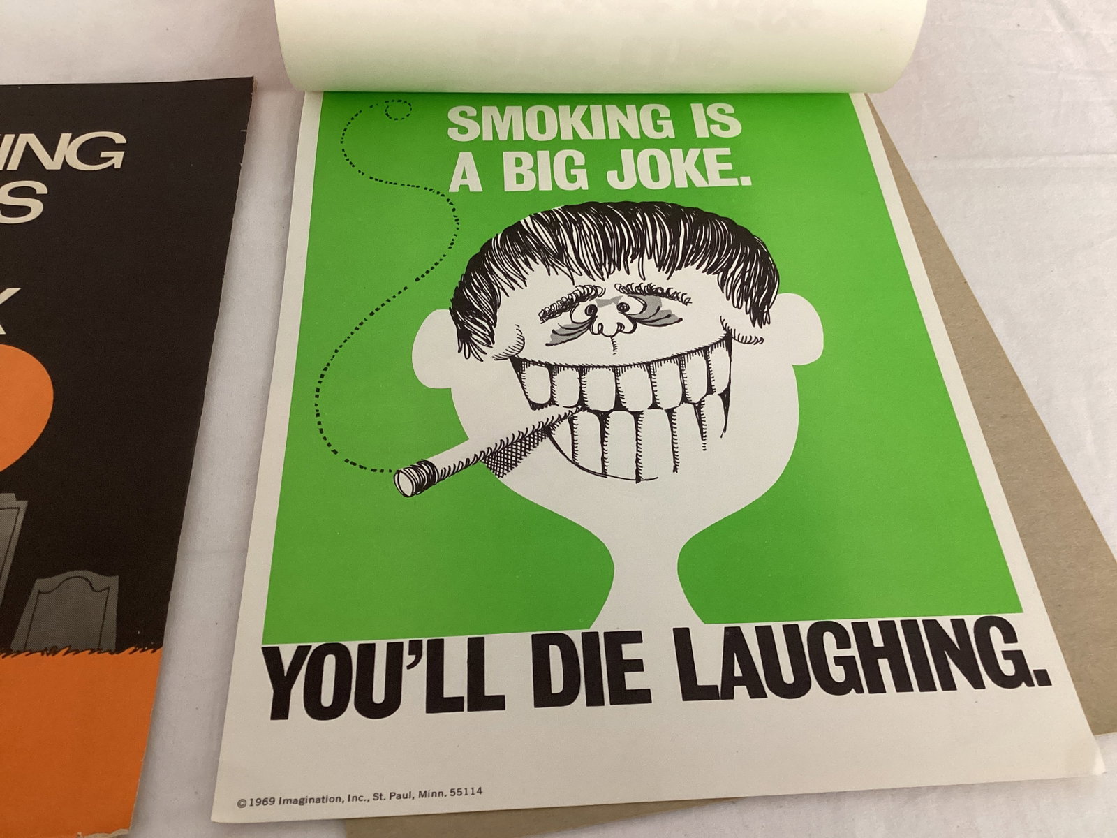 1969 Posterpad Humorous Anti-Smoking Posters - 7