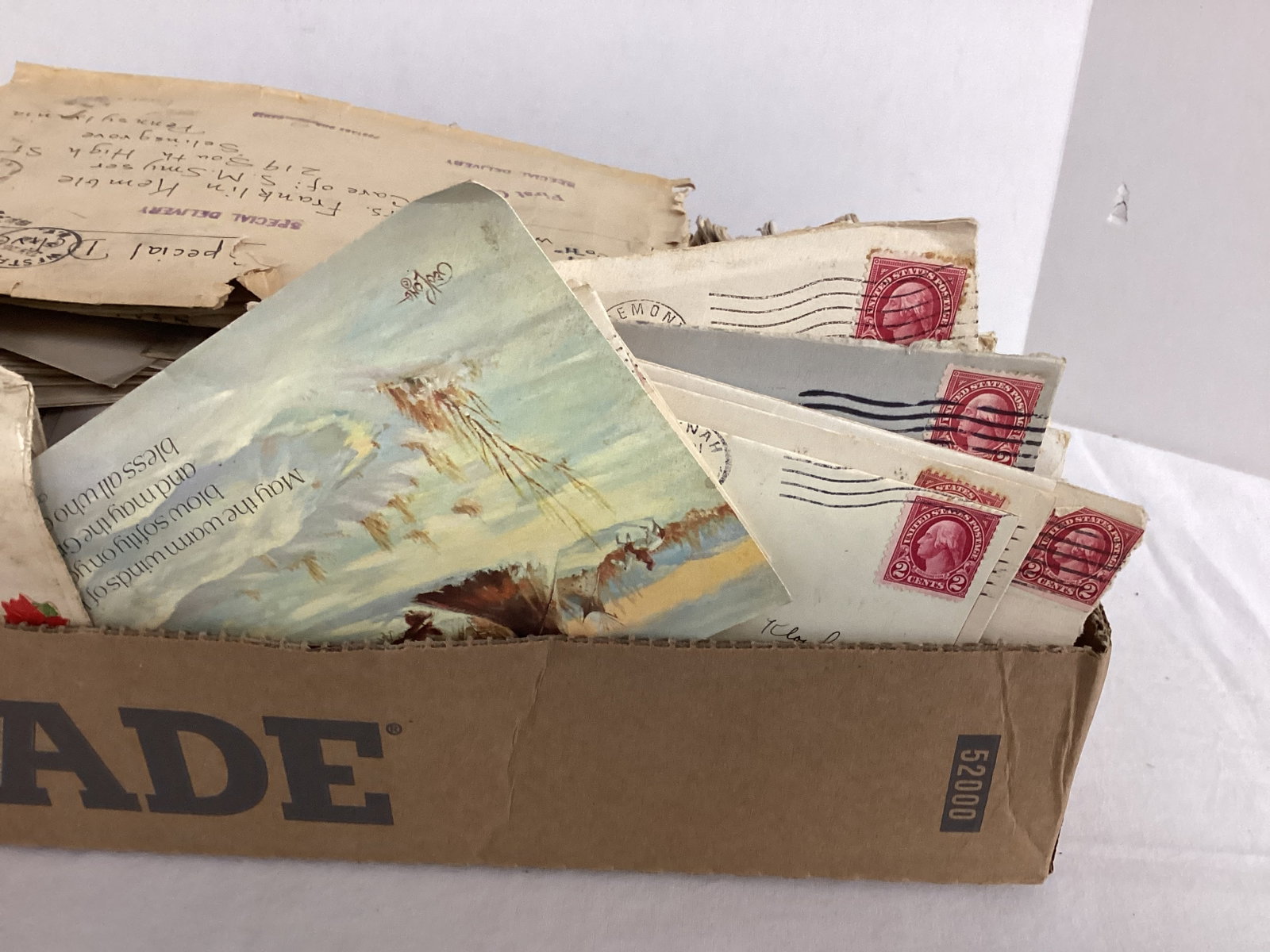 Antique and Newer Correspondence and Stamped Envelopes - 2