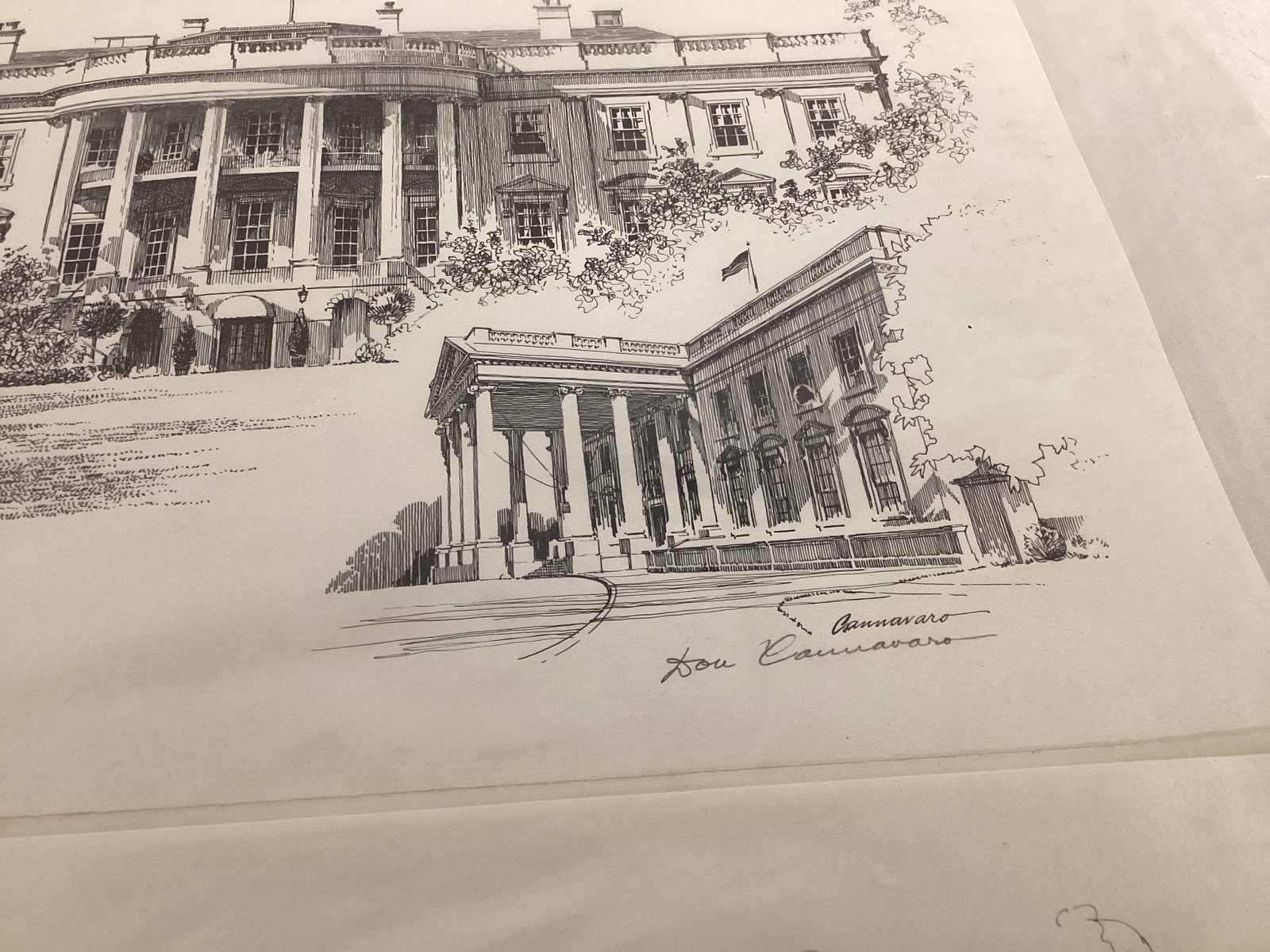 Don Cannavaro Signed White House and Capitol Prints - 4