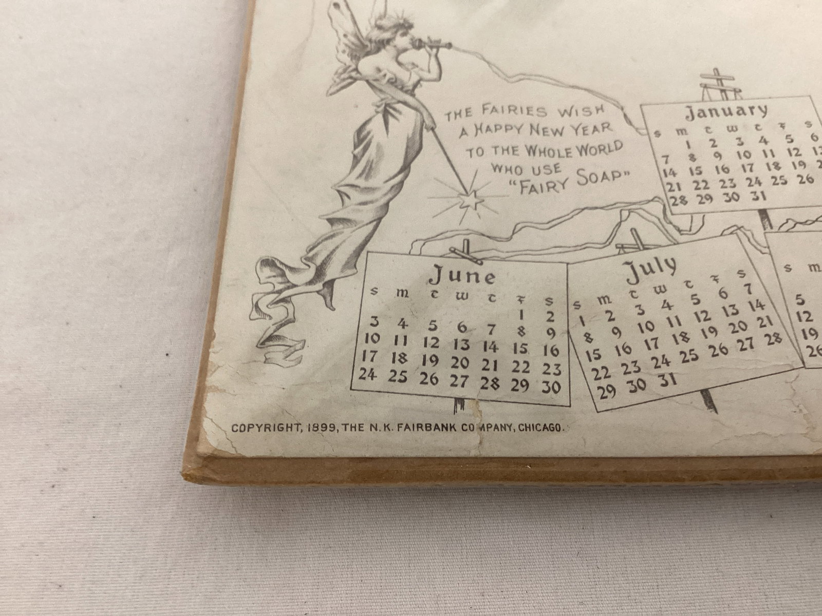 1900 Fairbanks Fairy Calendar Page - 4