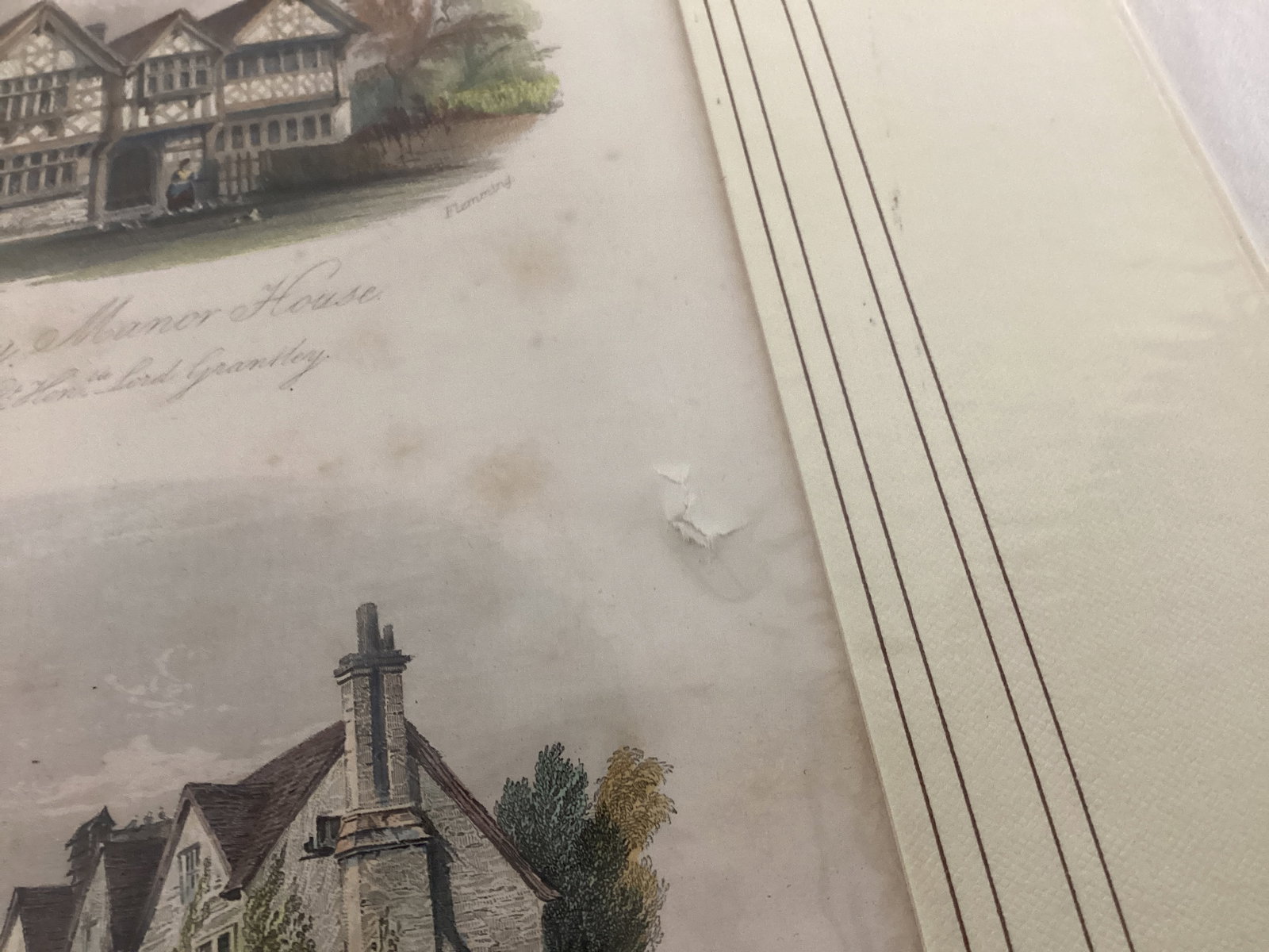 Original Steel Engraving with Mat - 4