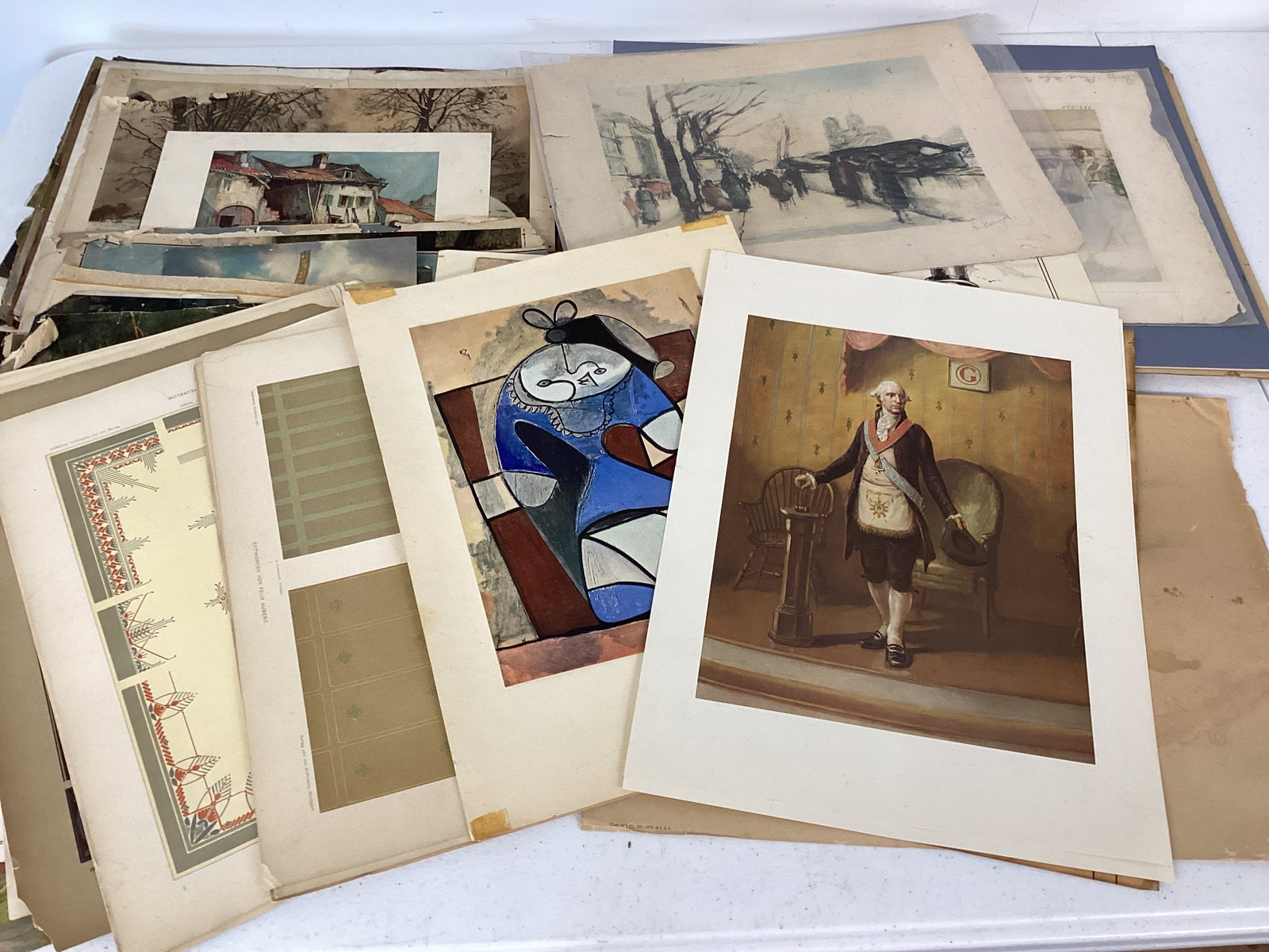 Unframed Prints: a lot have tears