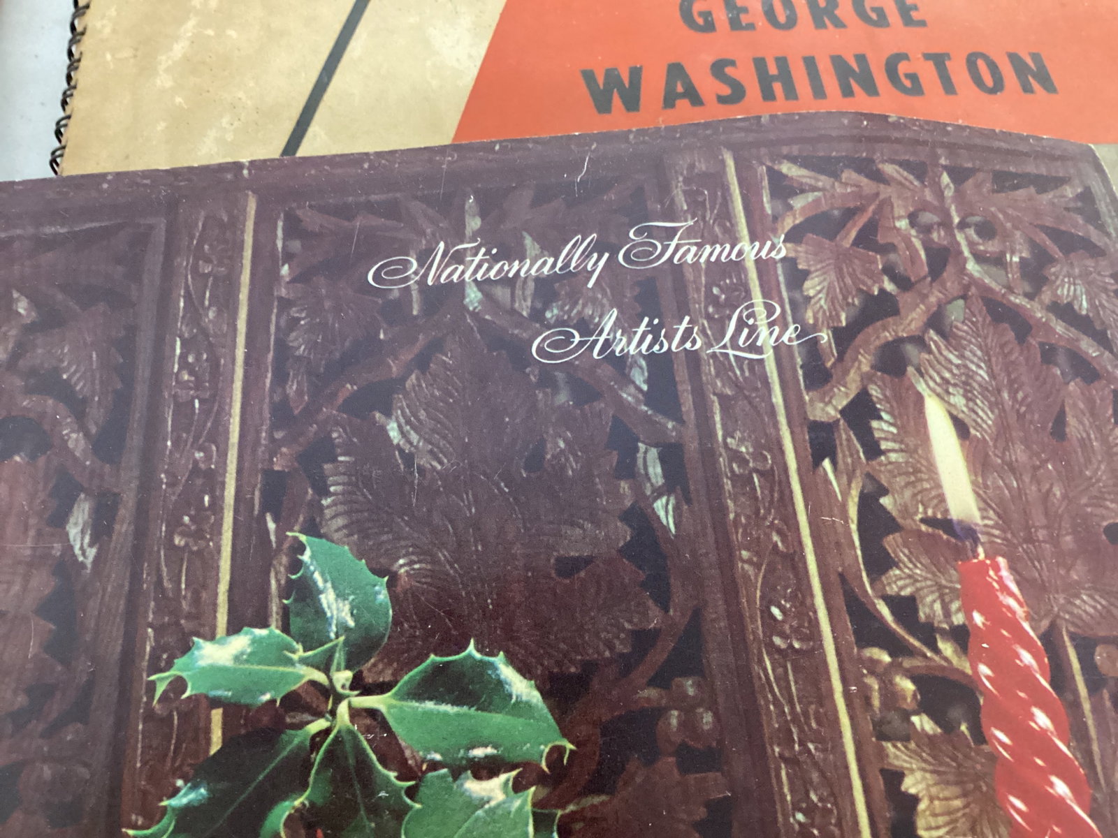 Salesman Sample Books for Christmas Cards and 1958 Calendars - 3