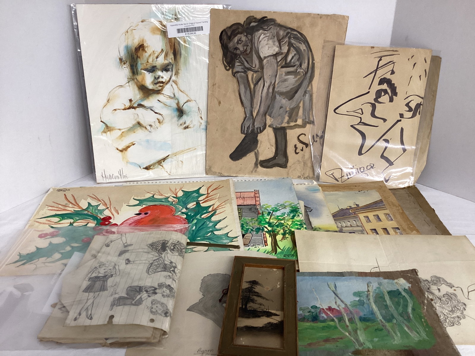 Original Art and Sketches: .