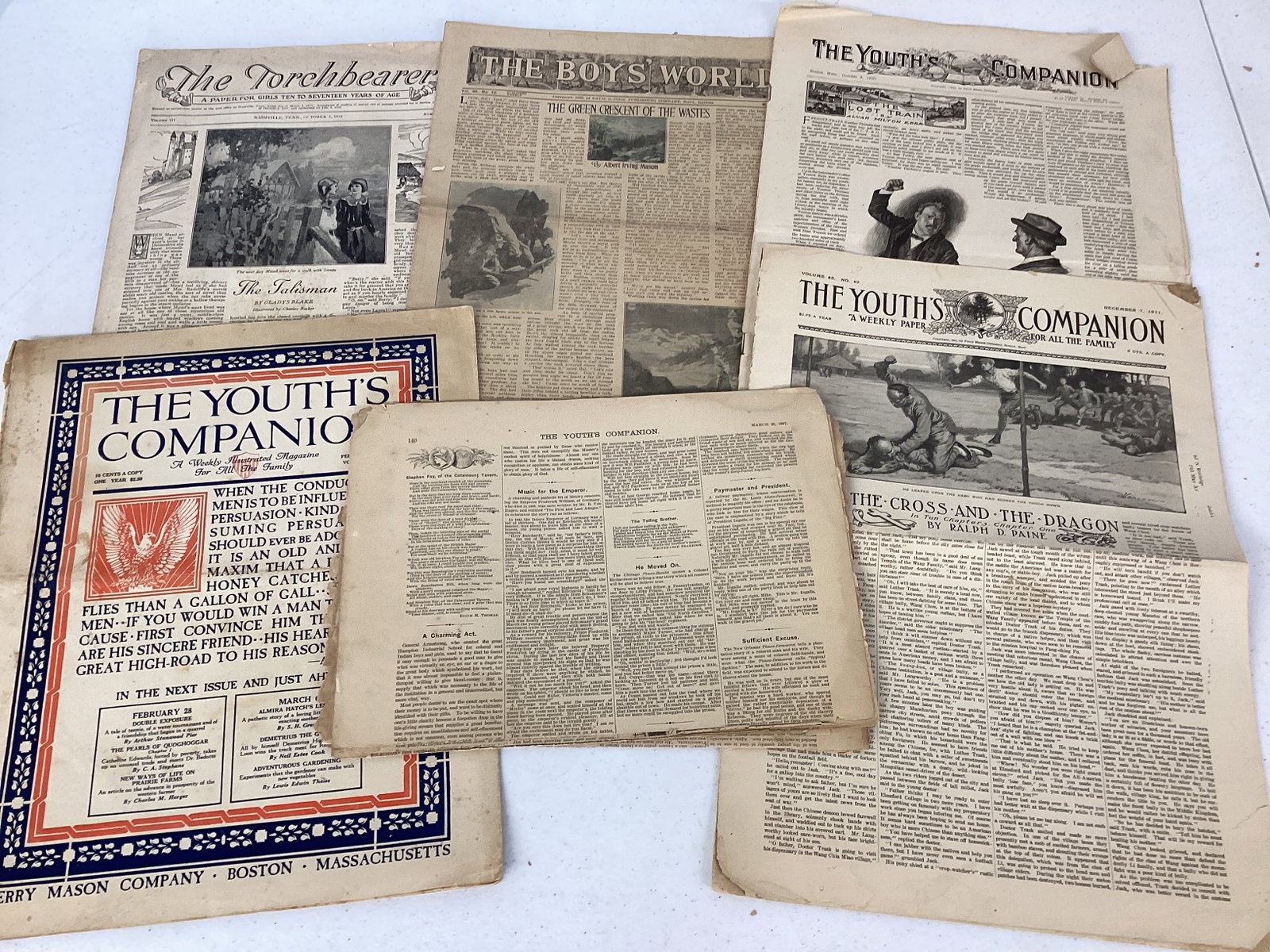 Youth Companion and Other Boys and Girls Magazines: .