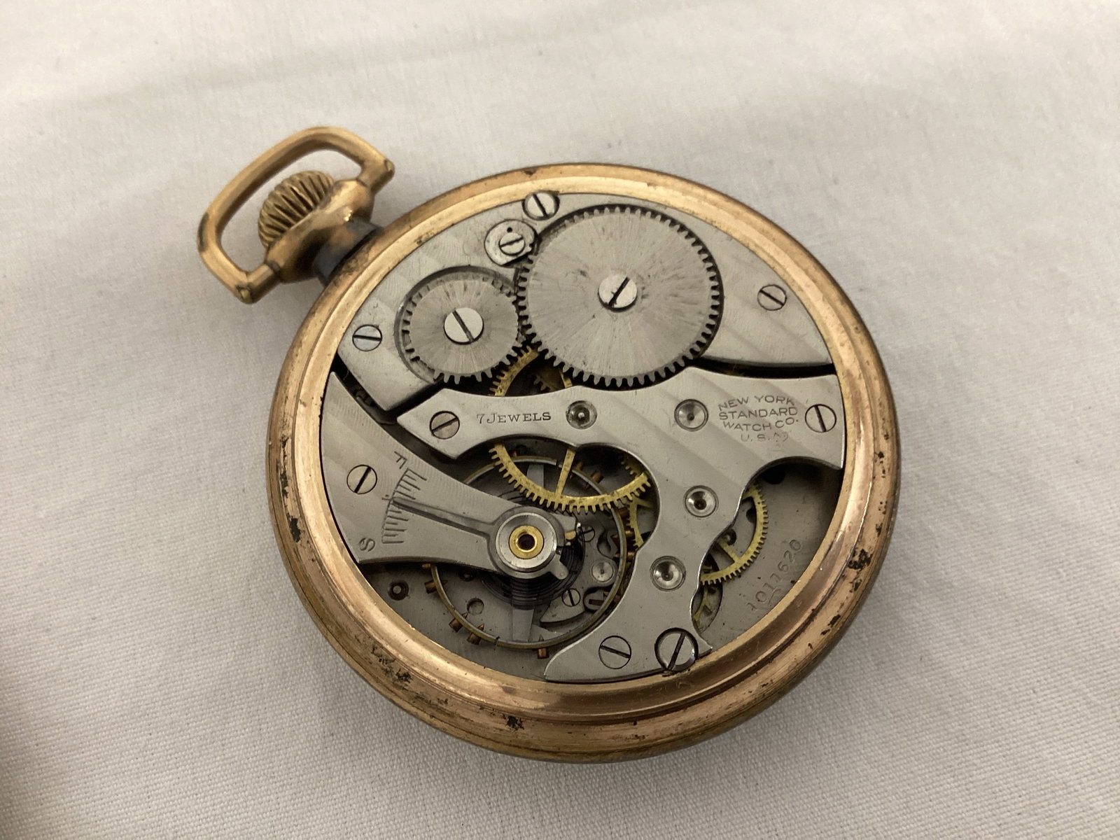 Standard 7 Jewel Pocket Watch - 6