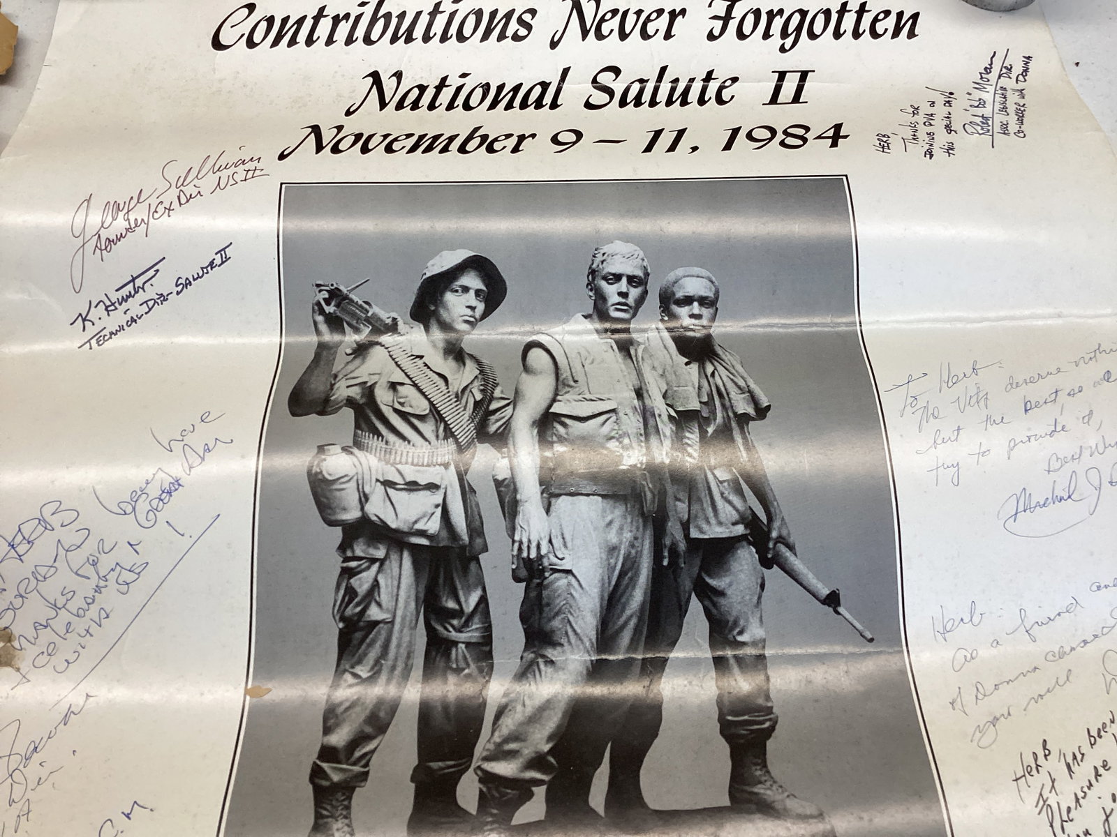 Two Signed Military Posters - 11