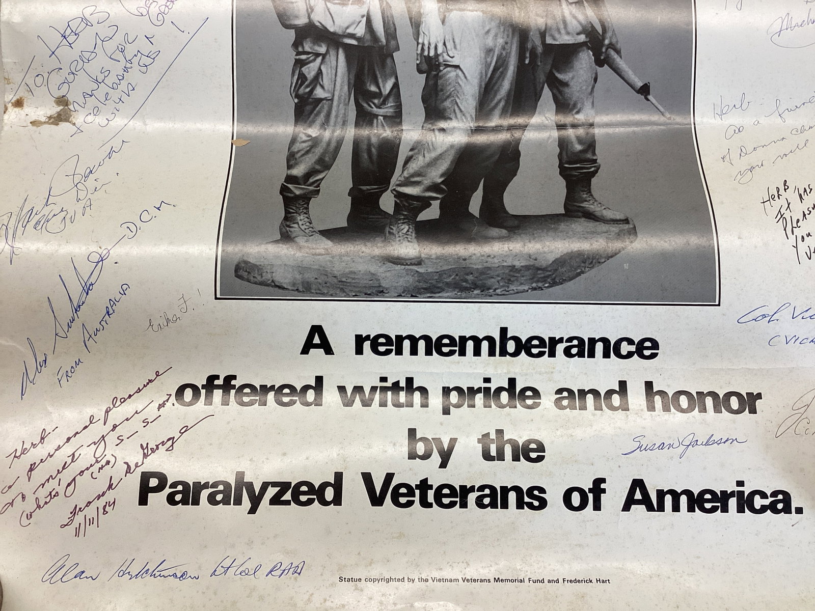 Two Signed Military Posters - 12