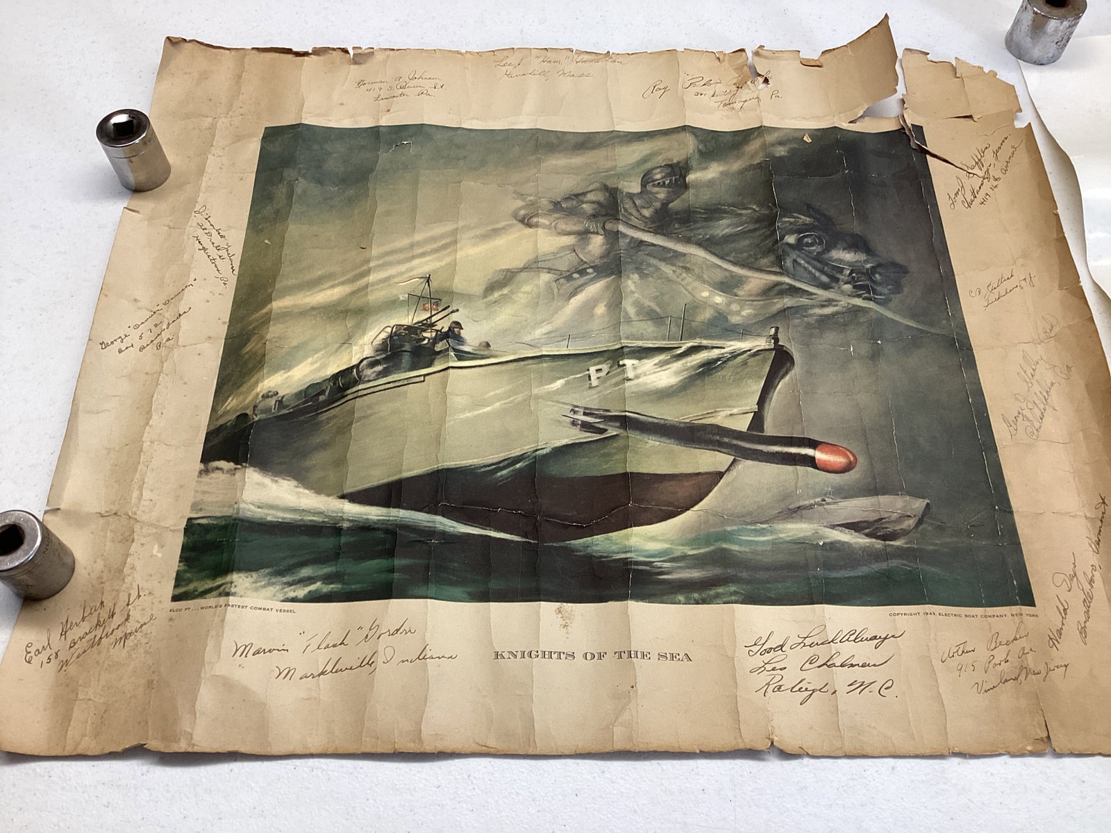 Two Signed Military Posters - 2