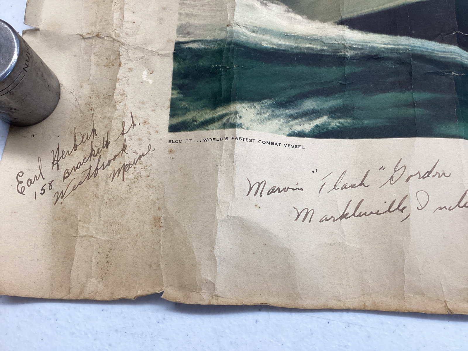 Two Signed Military Posters - 5