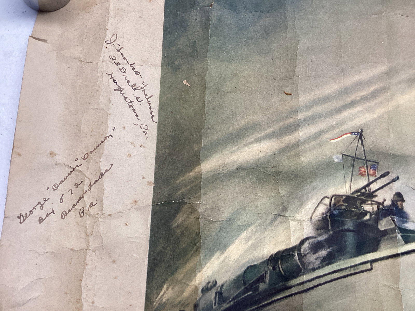 Two Signed Military Posters - 9