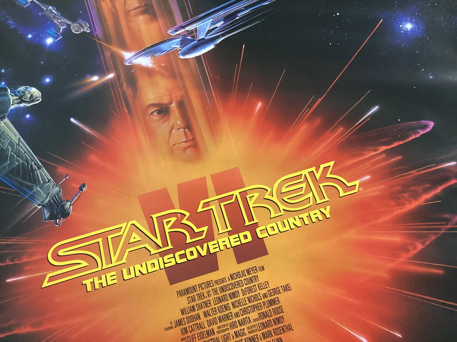 Star Trek The Undiscovered Country Movie Poster - 3