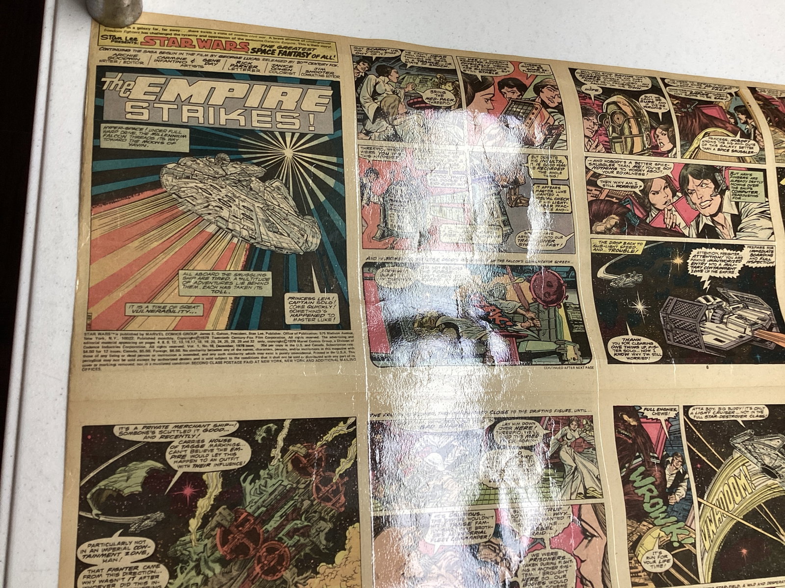 Laminated Star Wars #18 Comic Book - 2