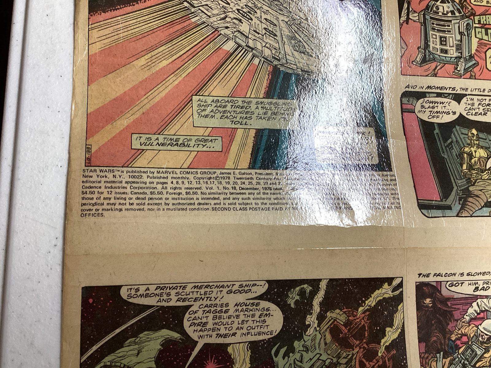 Laminated Star Wars #18 Comic Book - 3