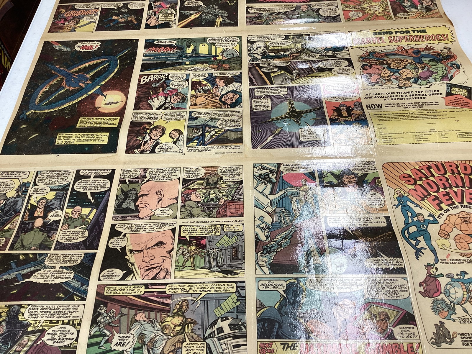 Laminated Star Wars #18 Comic Book - 4