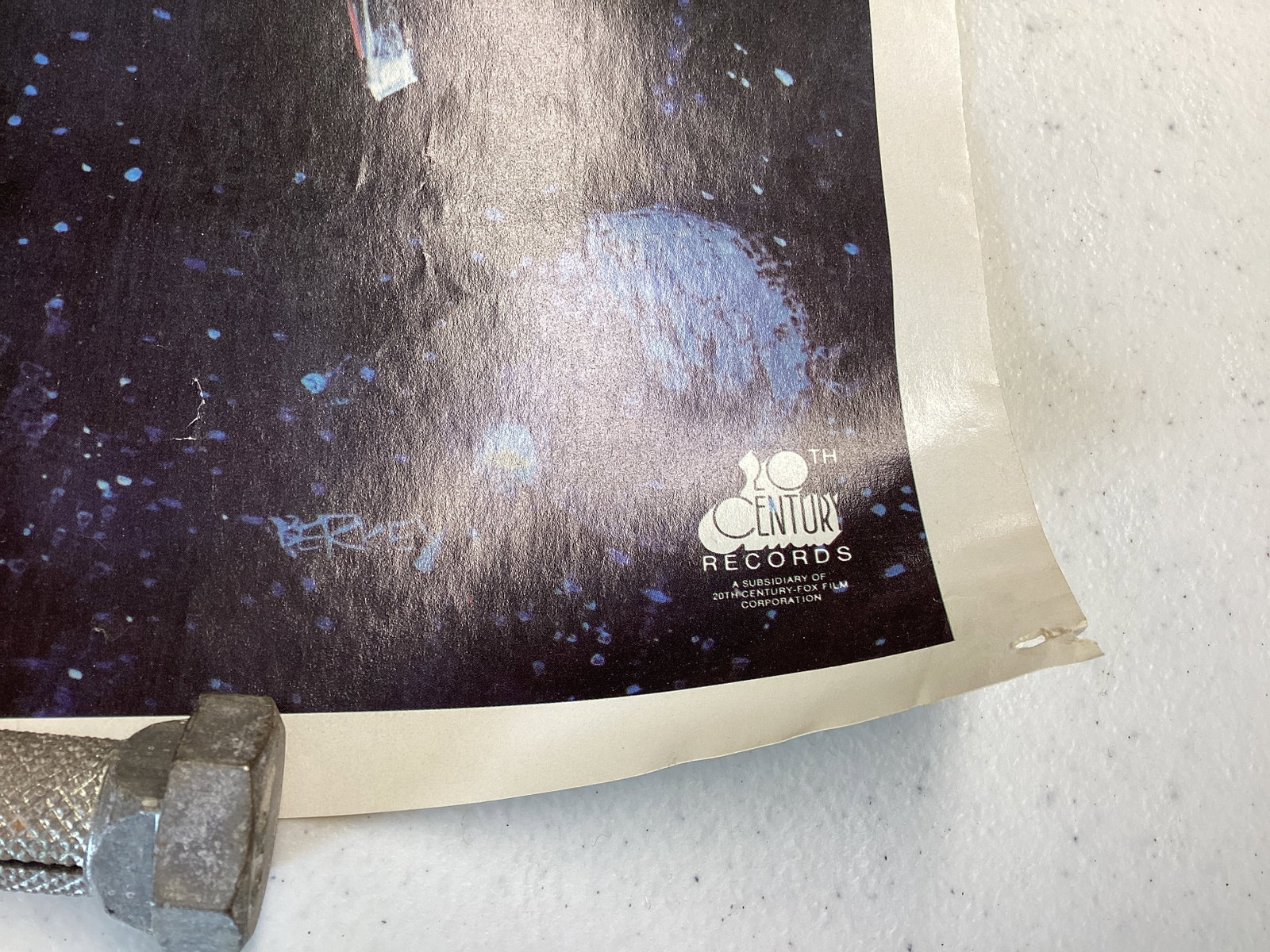 1977 Star Wars LP Soundtrack Poster Insert - 4