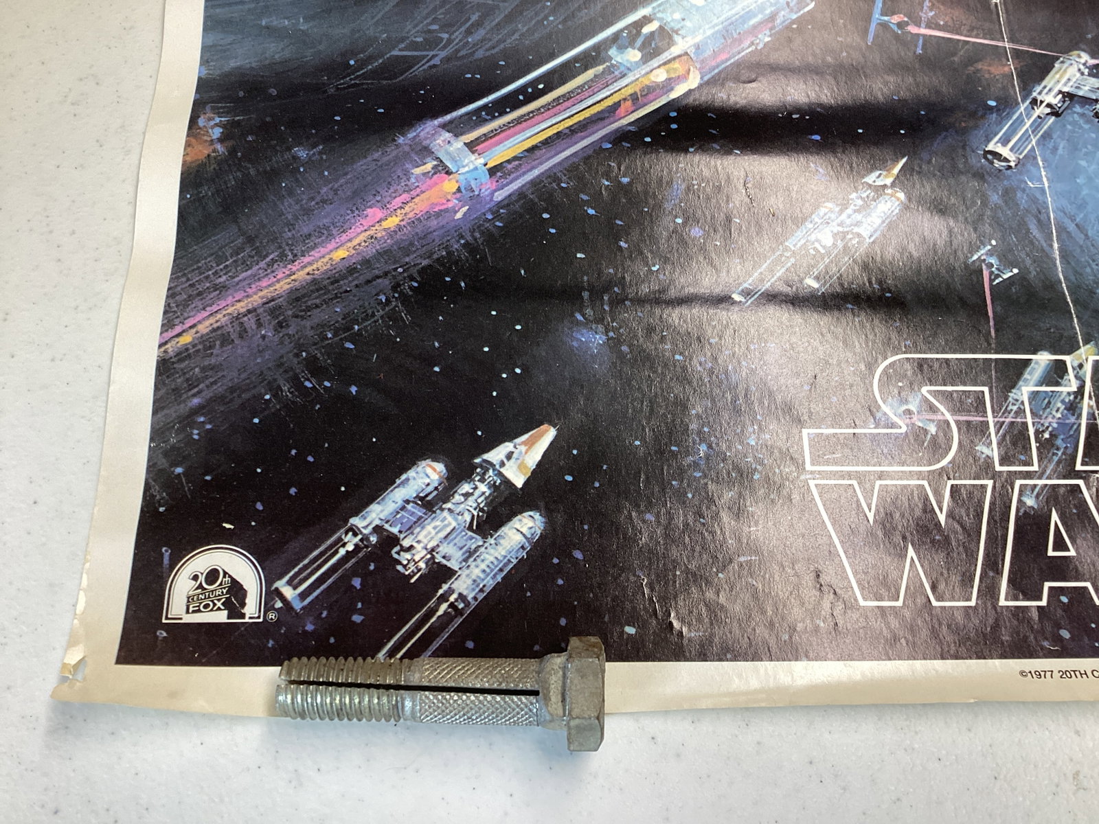 1977 Star Wars LP Soundtrack Poster Insert - 5