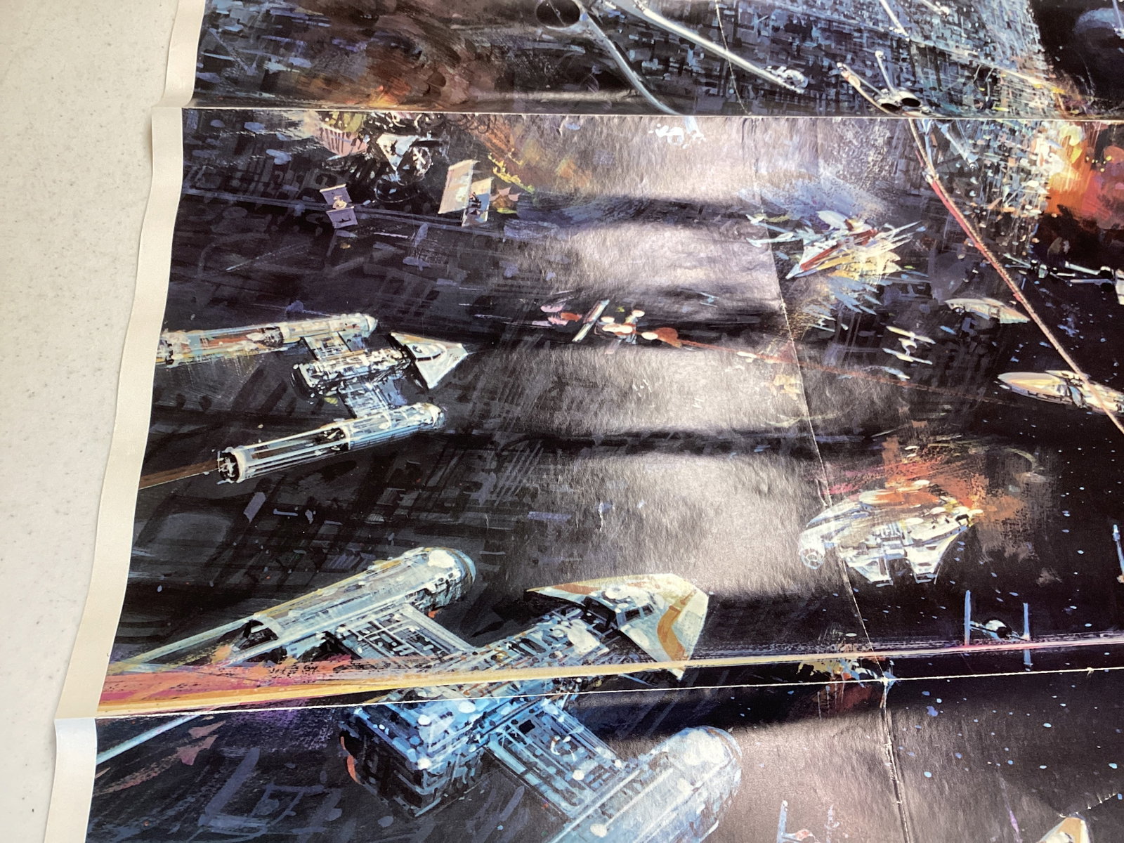 1977 Star Wars LP Soundtrack Poster Insert - 6
