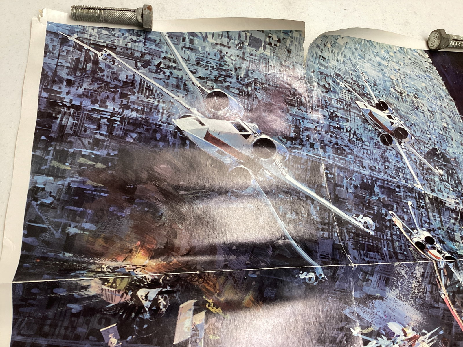 1977 Star Wars LP Soundtrack Poster Insert - 7